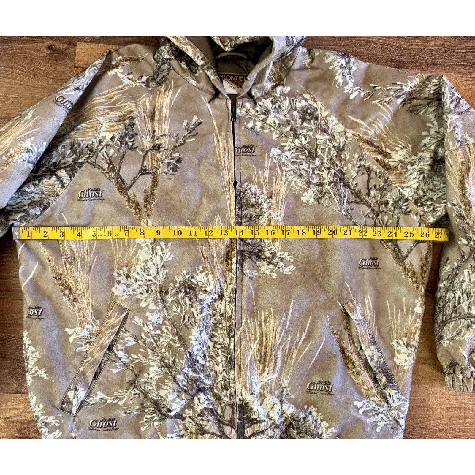 Vintage Vintage Ghost Prairie Camo Bomber Jacket Quilt Insulated Size US XL / EU 56 / 4 - 3 Thumbnail