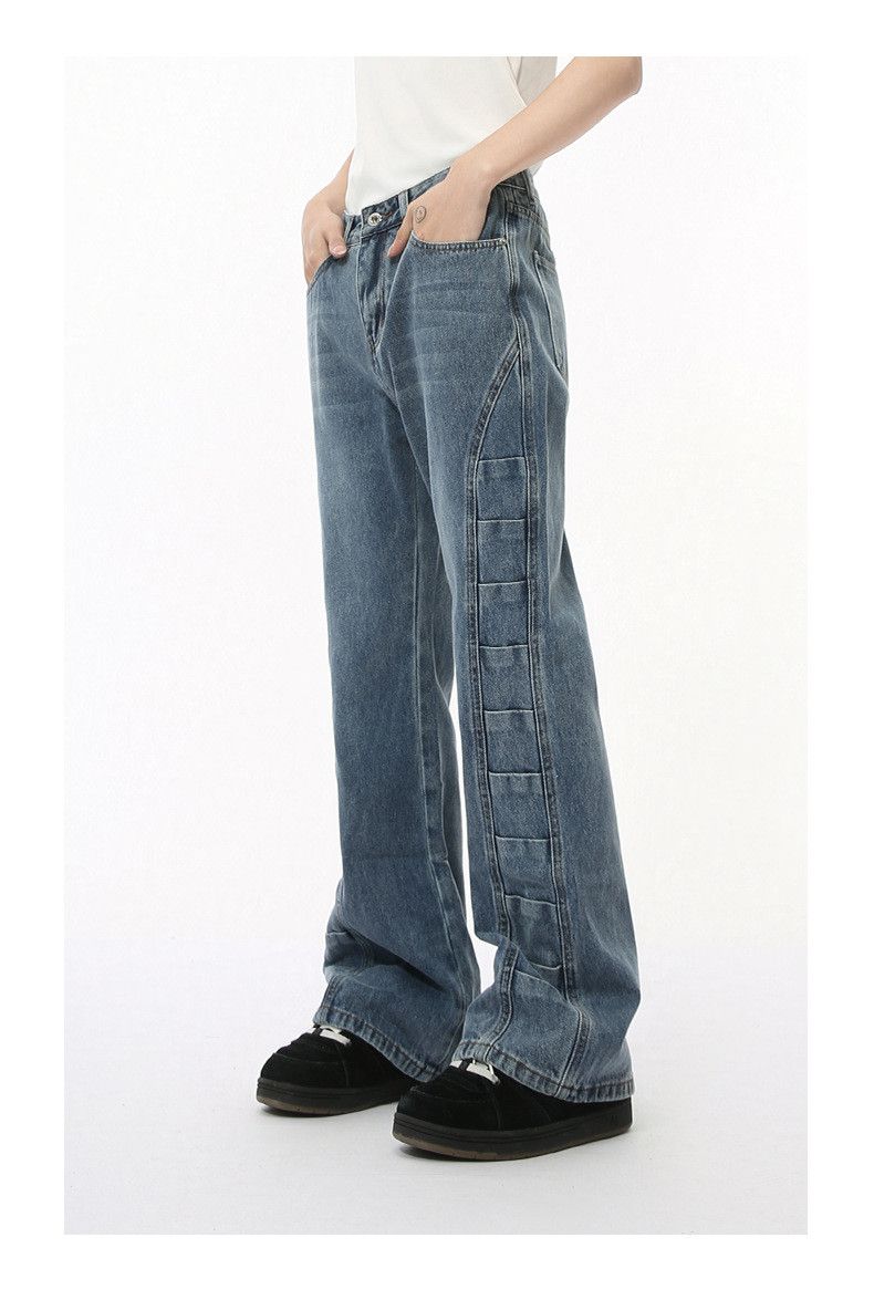 Japanese Brand × Jean Japanese style pleated personalized design flared jeans Size US 32 / EU 48 - 2 Thumbnail