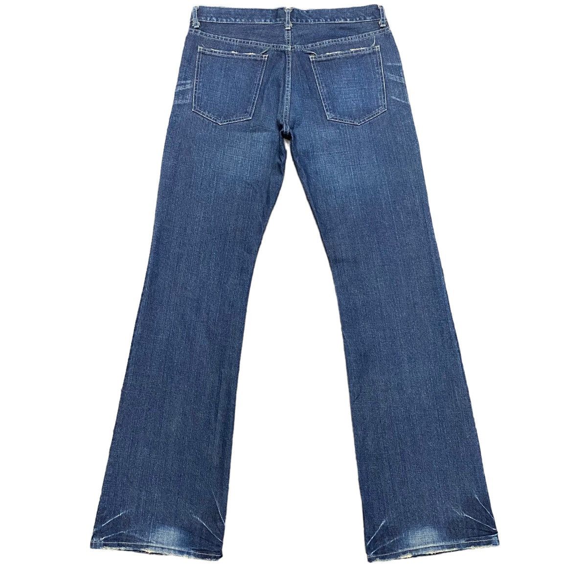 Japanese Brand Wizzard Japan Clawmark Denim Flare Jeans Hedi Slimane Size US 32 / EU 48 - 2 Thumbnail