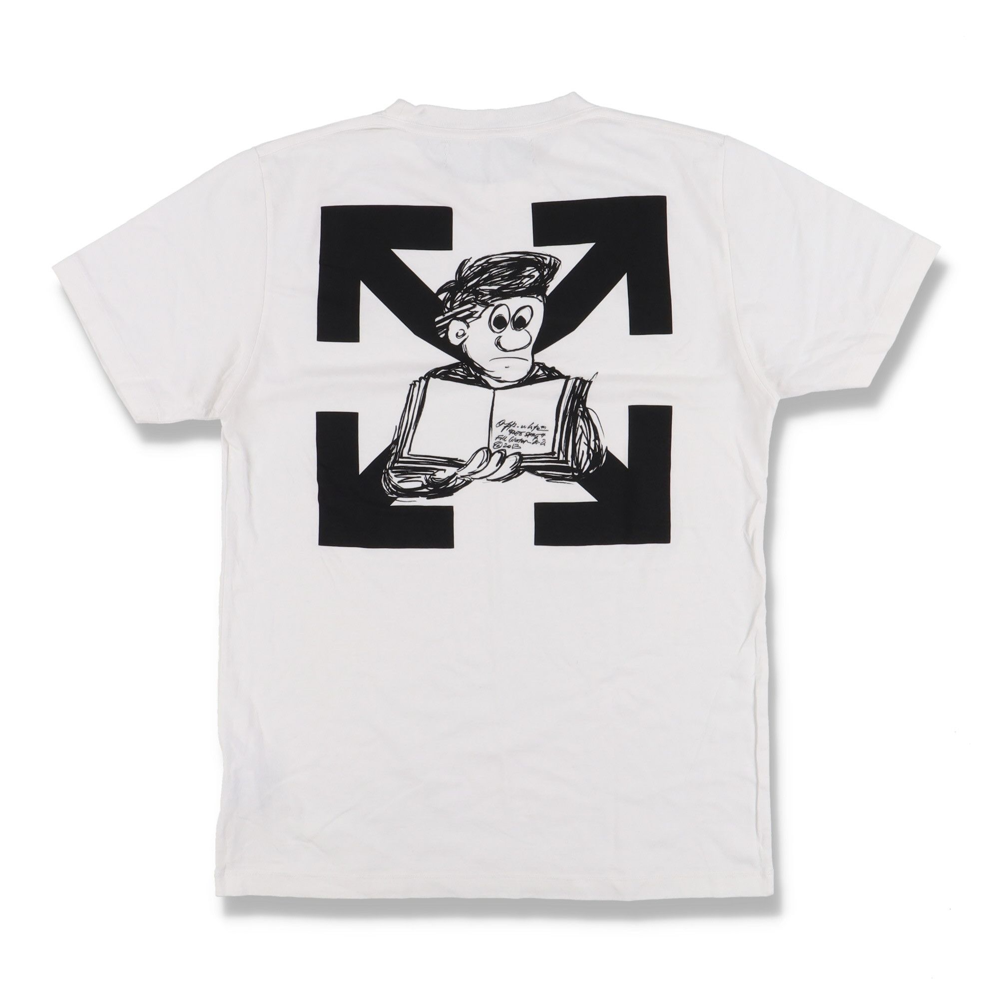 Off-White White Pencil Arch Arrows T-Shirt Size US XS / EU 42 / 0 - 1 Thumbnail