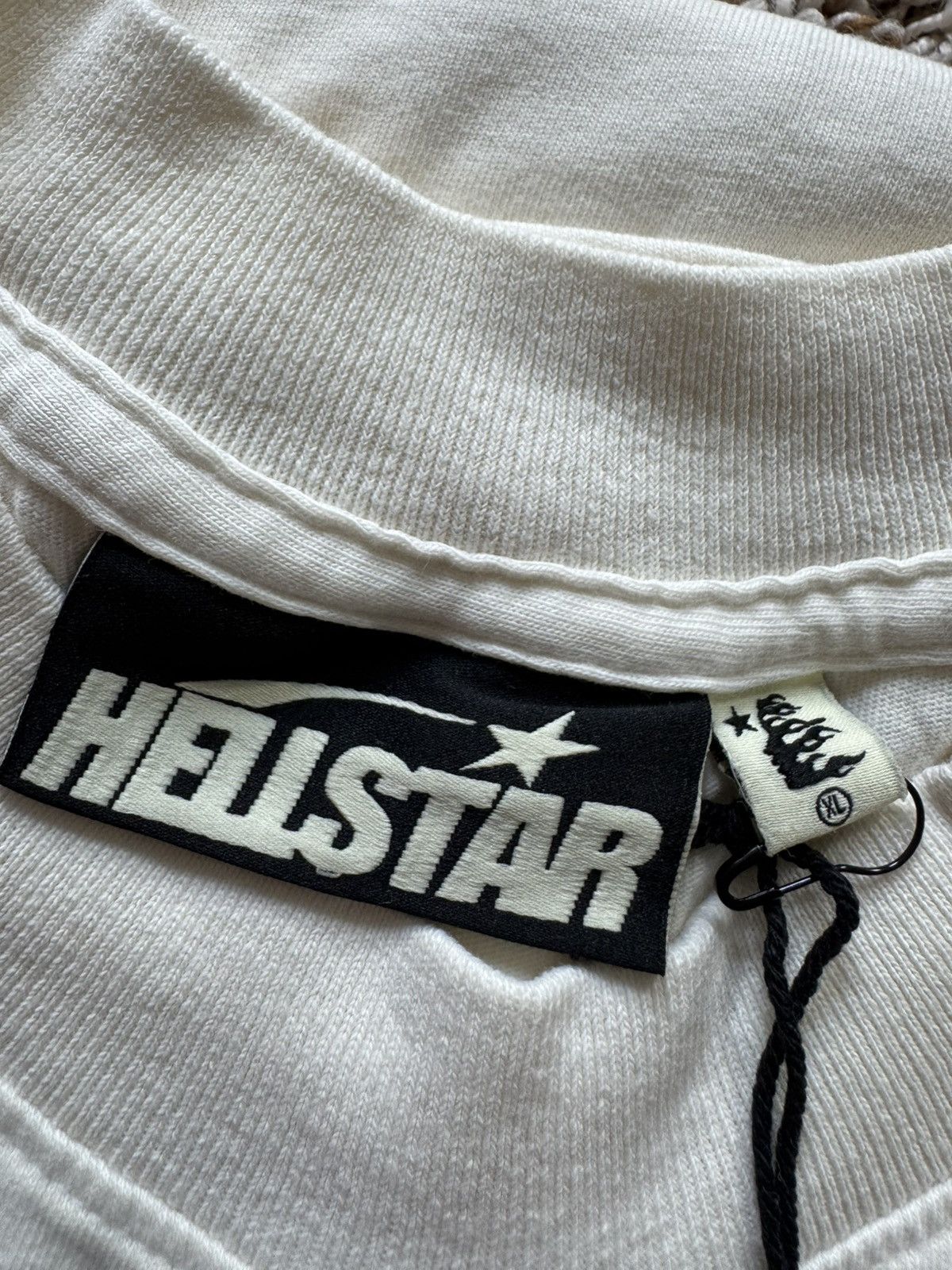 HELLSTAR Hellstar Blood Scan Tee Shirt White Size US XL / EU 56 / 4 - 17 Thumbnail