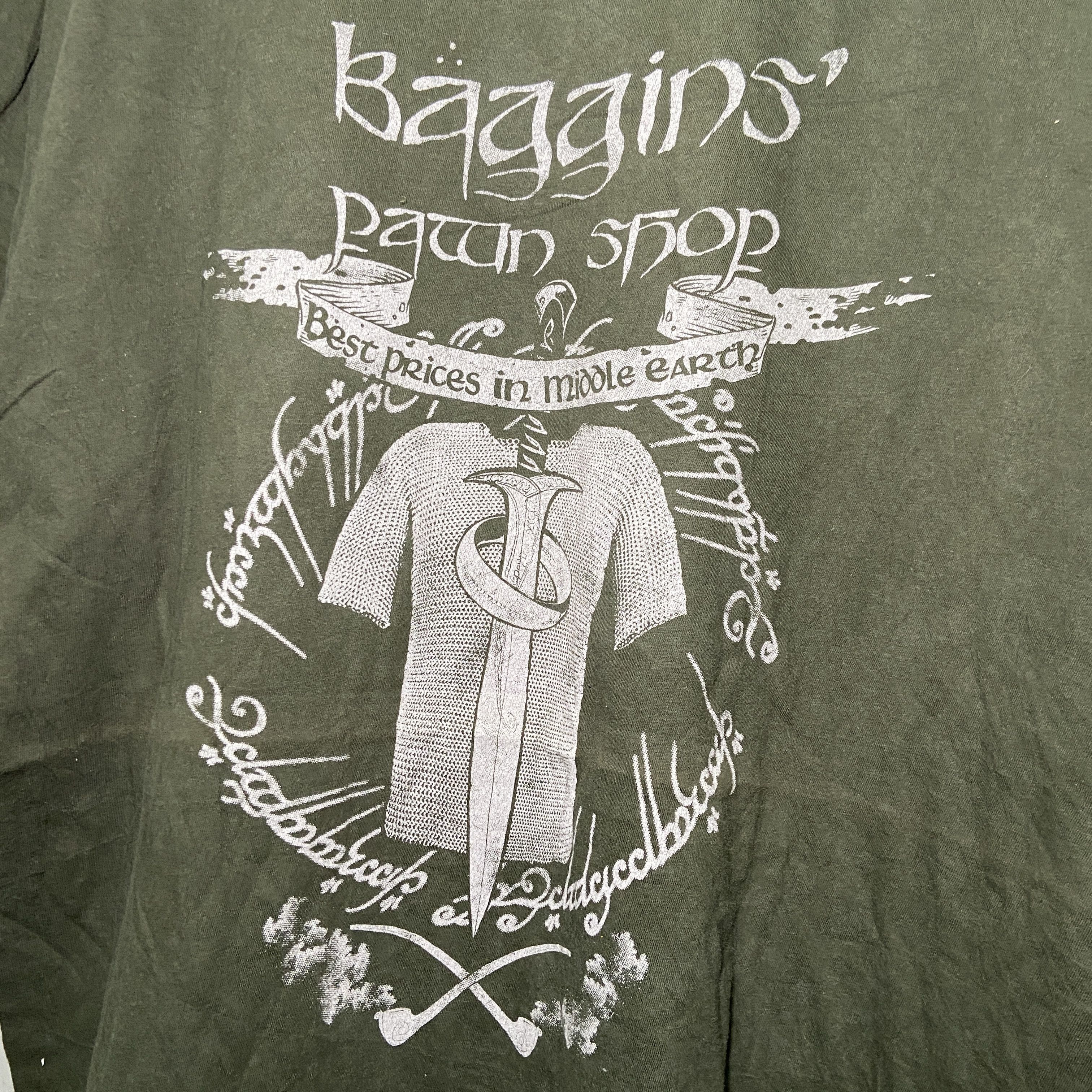 Anvil LOTR Bilbo Baggins Pawn Shop Movie Merchandise Tee Size US XL / EU 56 / 4 - 3 Thumbnail