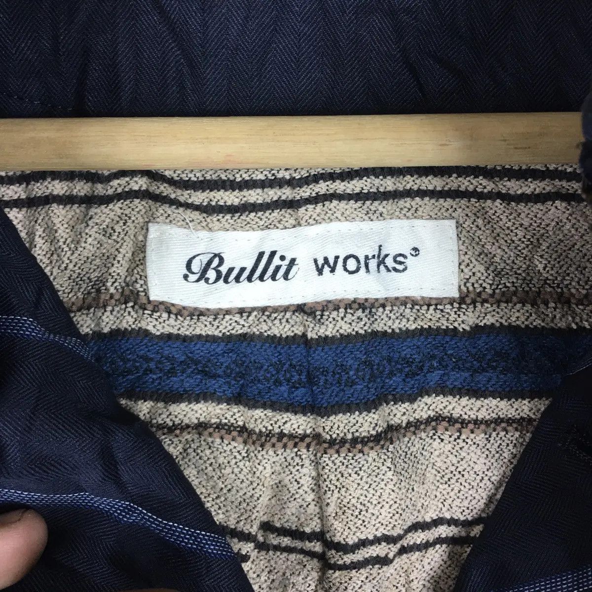 Japanese Brand × Vintage Vtg BULLIT WORKS JAPAN DESIGNER Jacket Parka Trench Outdoor Size US M / EU 48-50 / 2 - 4 Thumbnail