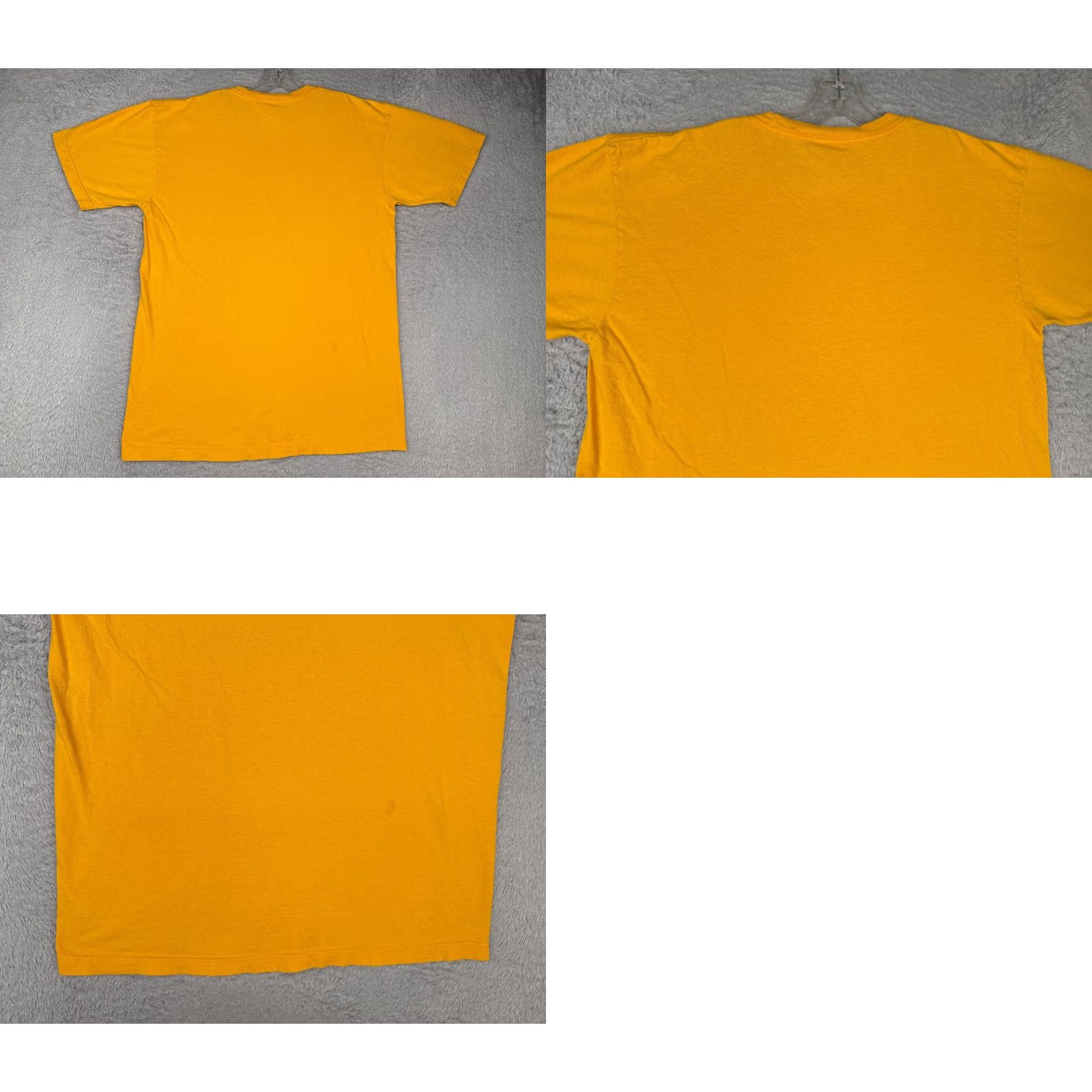 Tommy Hilfiger Tommy Hilfiger Shirt Adult Medium Yellow Short Sleeve Crew Neck 100% Cotton Logo Embroidered Men T-Shirt Size US M / EU 48-50 / 2 - 9 Thumbnail