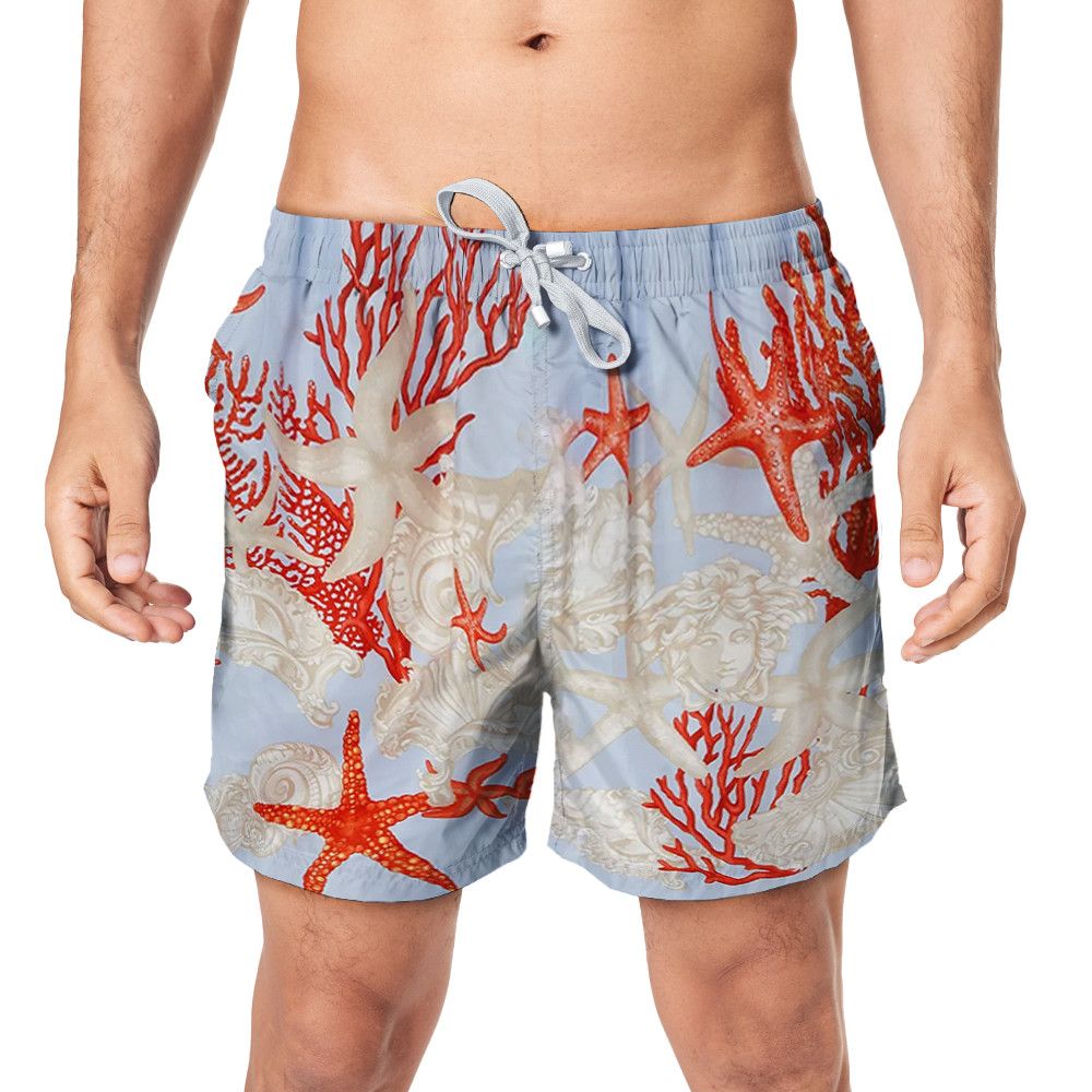 Designer Barocco Sea Shorts – Men’s Summer Short Size US M / EU 48-50 / 2 - 1 Thumbnail