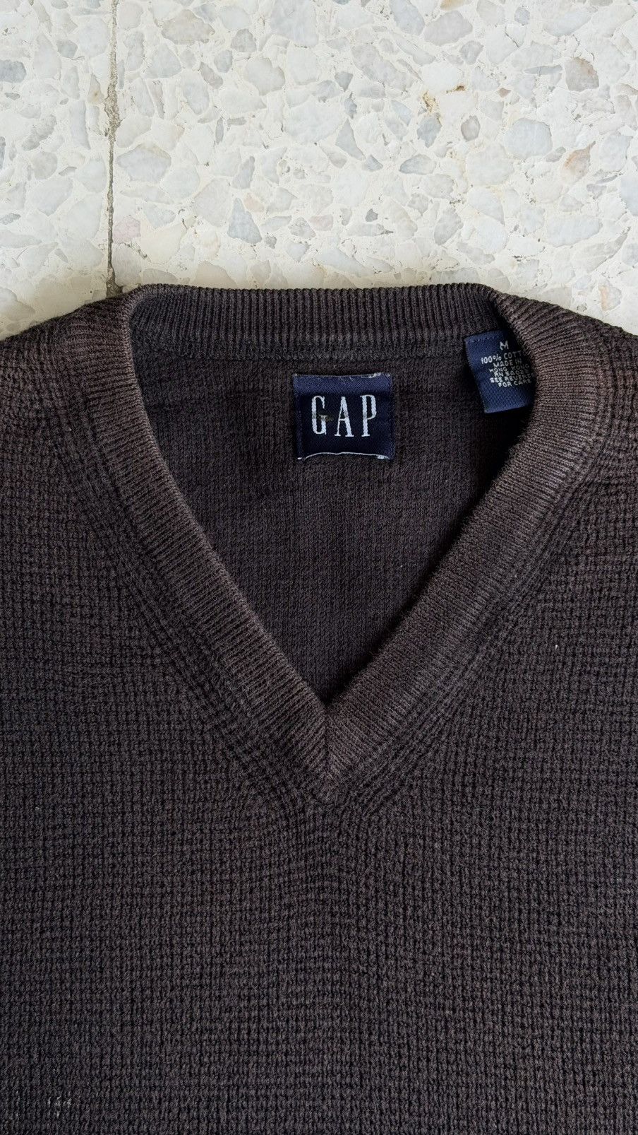 Gap GAP V-Neck Sweater Vest Size US M / EU 48-50 / 2 - 1 Thumbnail