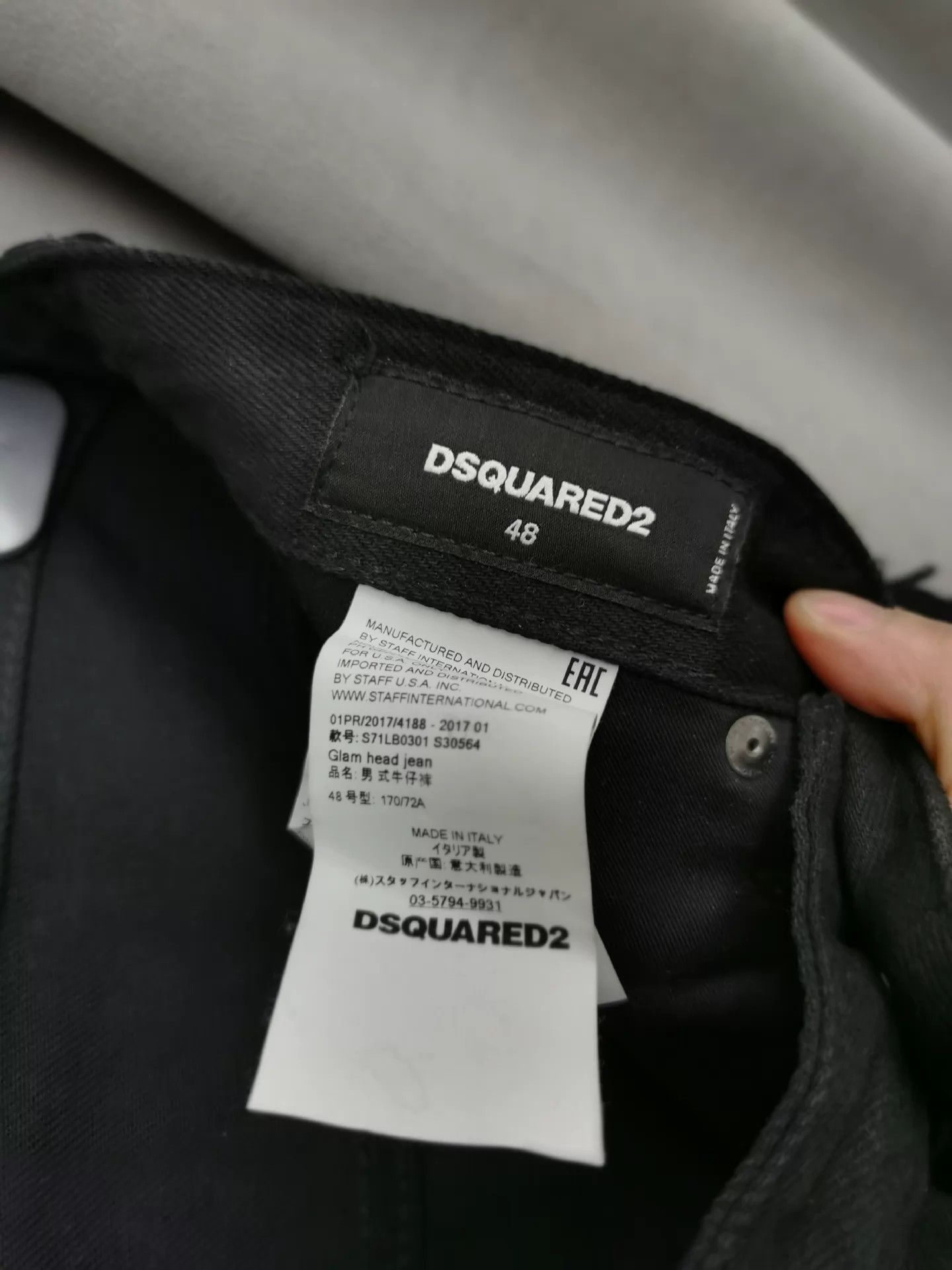 Dsquared2 Dsquared2 Show Black Cropped Trousers 48 Worn Once Size US 32 / EU 48 - 6 Thumbnail