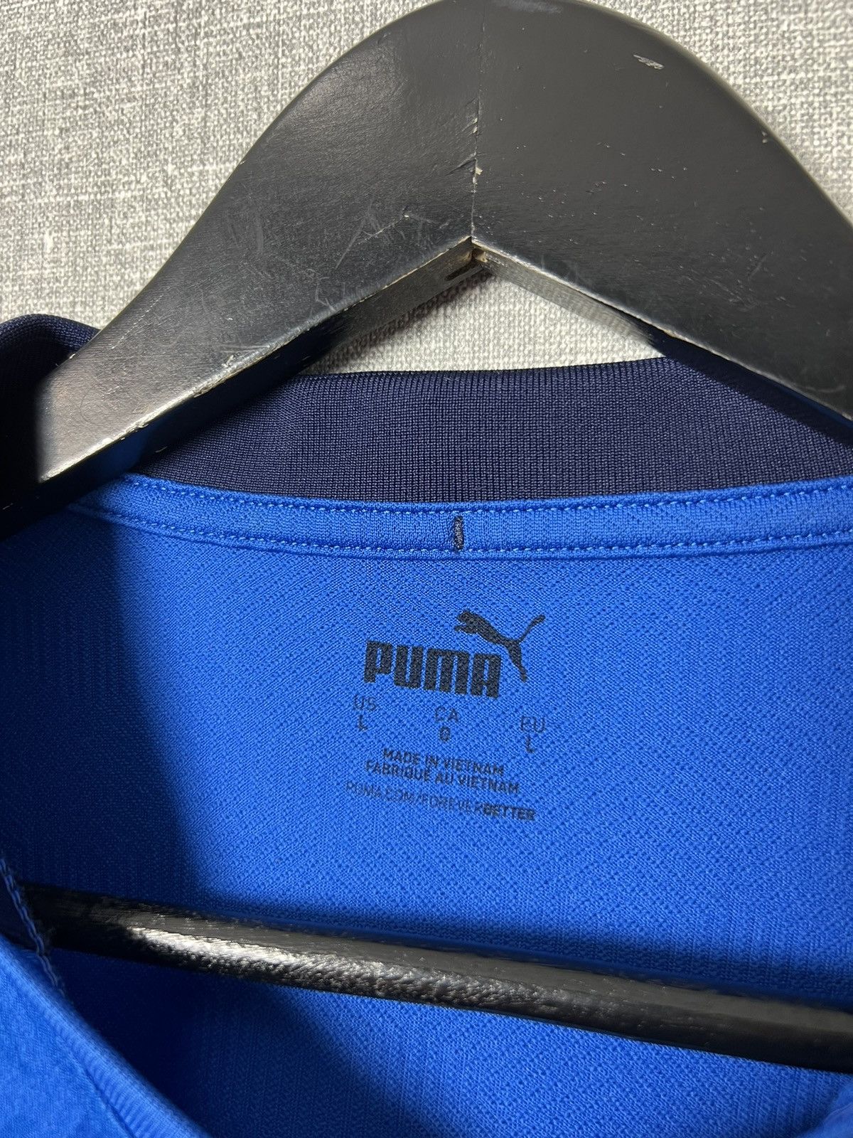 Puma 2020 / 2021 Puma Italy Player Issue Pro Home Jersey Size L / US 10 / IT 46 - 9 Thumbnail
