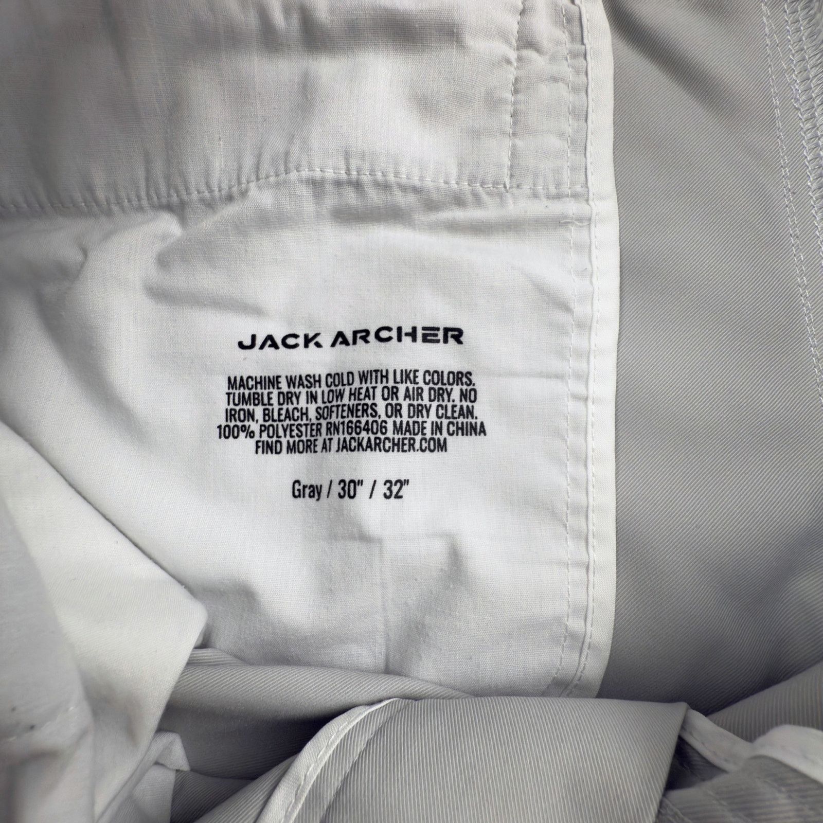 Other Jack Archer Gray Jetsetter Tech Slim Fit Performance Pants Size US 30 / EU 46 - 5 Thumbnail