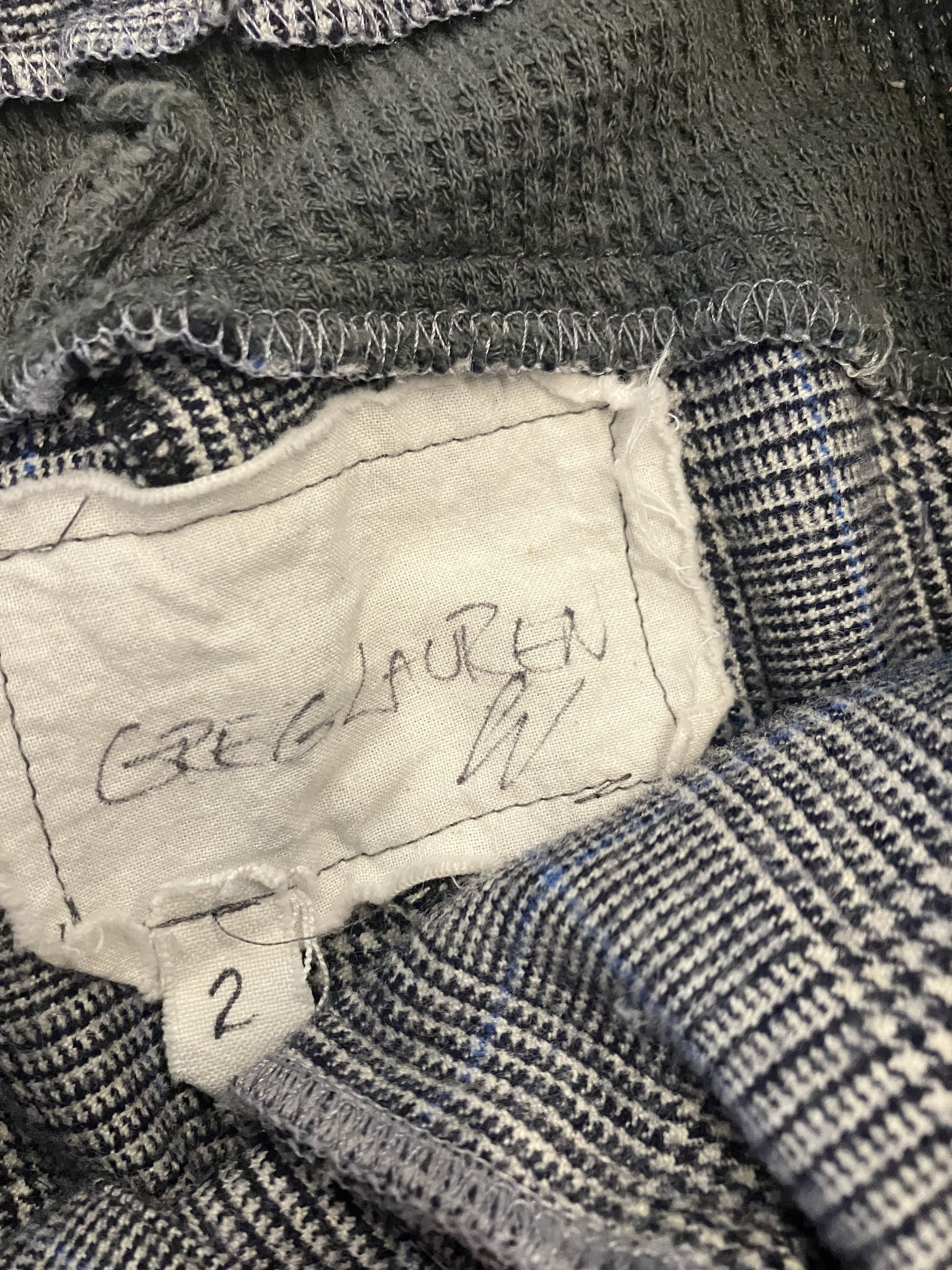 Greg Lauren Greg Lauren Gray Hybrid Moto Pants Medium (Size 2) Size US 32 / EU 48 - 3 Thumbnail