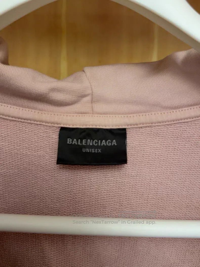 Balenciaga Balenciaga Light pink hoodie Size US S / EU 44-46 / 1 - 5 Thumbnail