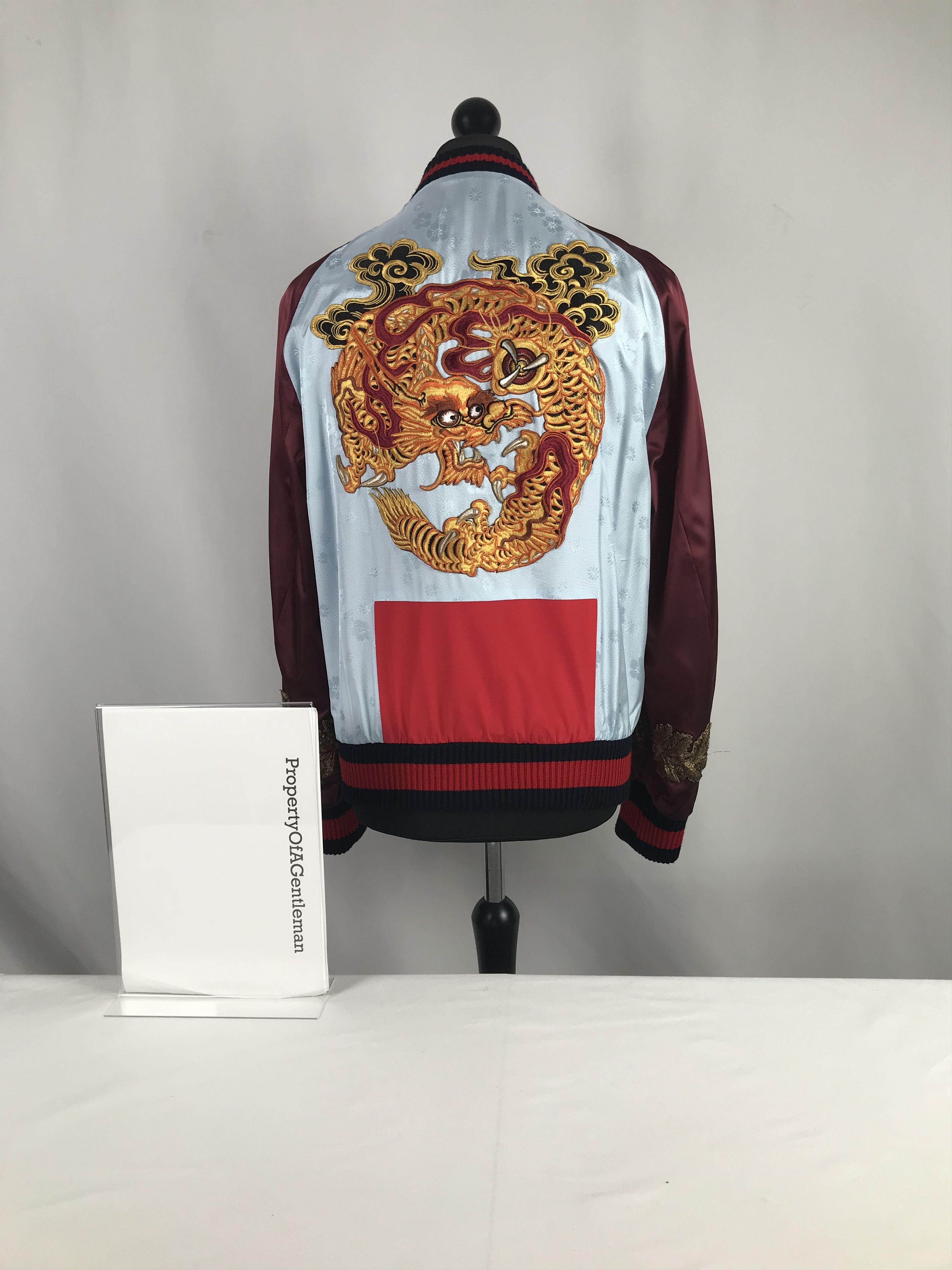 Gucci Gucci Dragon & Koi Silk Jacket Size US M / EU 48-50 / 2 - 13 Thumbnail