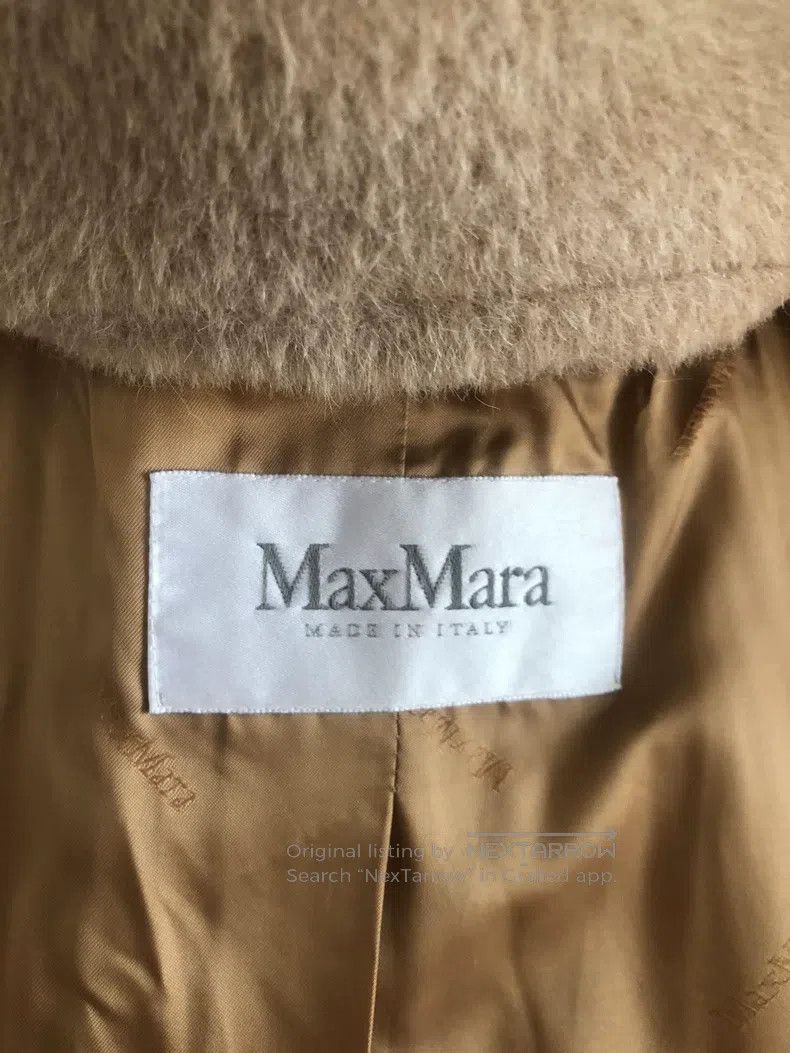 Max Mara Max Mara Alpaca Wool Coat Size S / US 4 / IT 40 - 8 Thumbnail