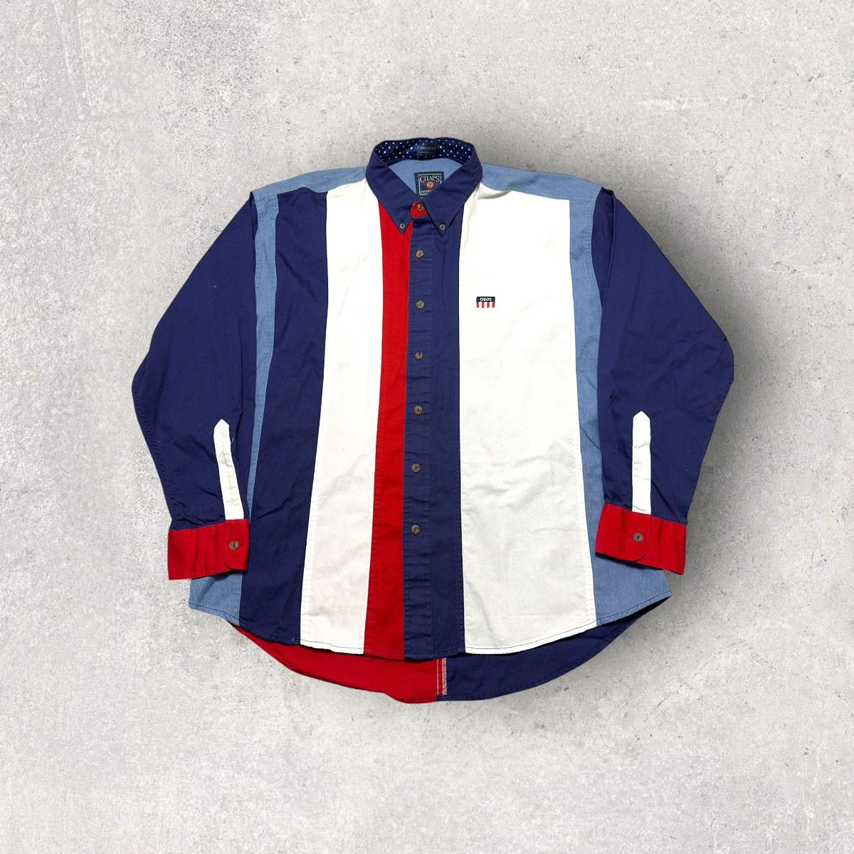 Chaps Ralph Lauren × Vintage Vintage Chaps Ralph Lauren shirt Size US XL / EU 56 / 4 - 1 Thumbnail