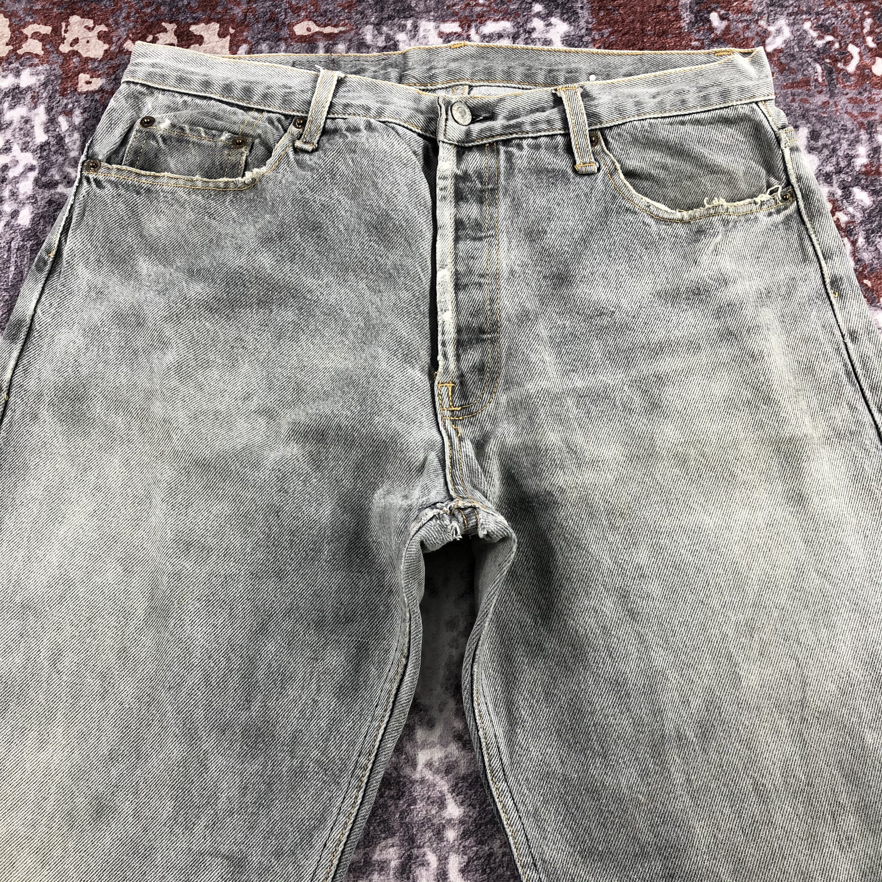 Levi's × Vintage 90s Vintage Levis 501 Earth Tone Jeans-JM2583 Size US 34 / EU 50 - 3 Thumbnail