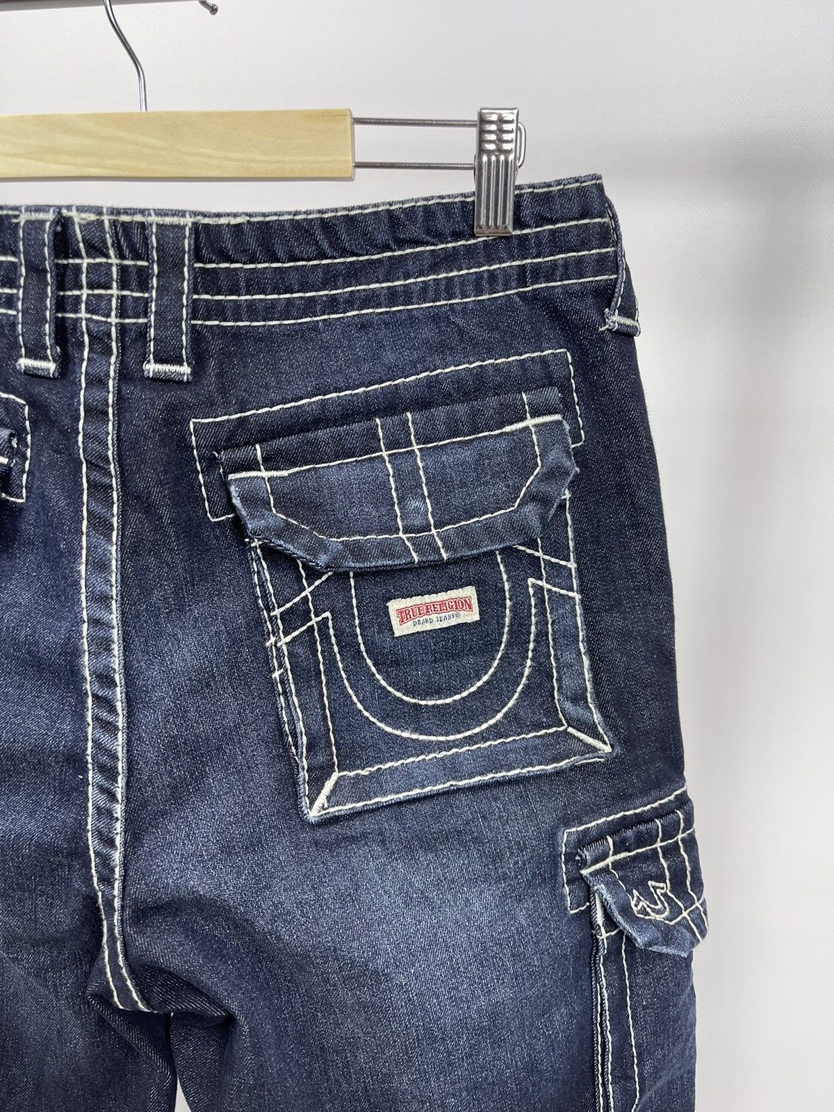 True Religion True Religion Jeans Multipocket Size 29 Blue Y2K Size US 29 - 5 Thumbnail