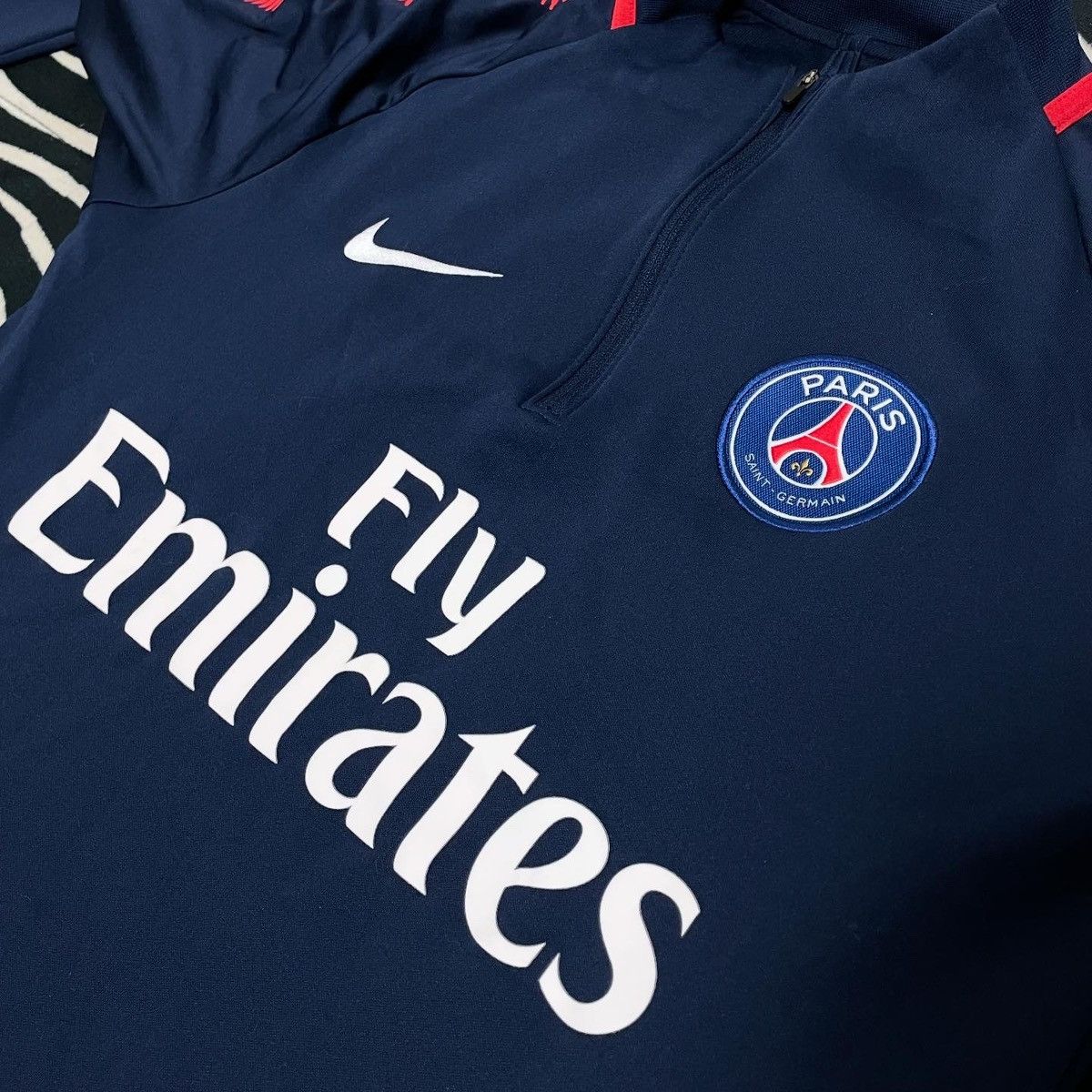 Nike Paris Saint-Germain Nike PSG training sweatshirt zip jersey Size US M / EU 48-50 / 2 - 3 Thumbnail