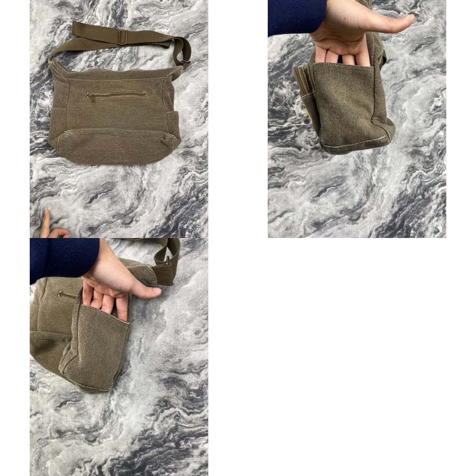 Dolce & Gabbana VINTAGE Dolce&Gabbana DG Logo Bag Shoulder Bag Brown Leather Canvas Medium Women Size ONE SIZE - 8 Thumbnail