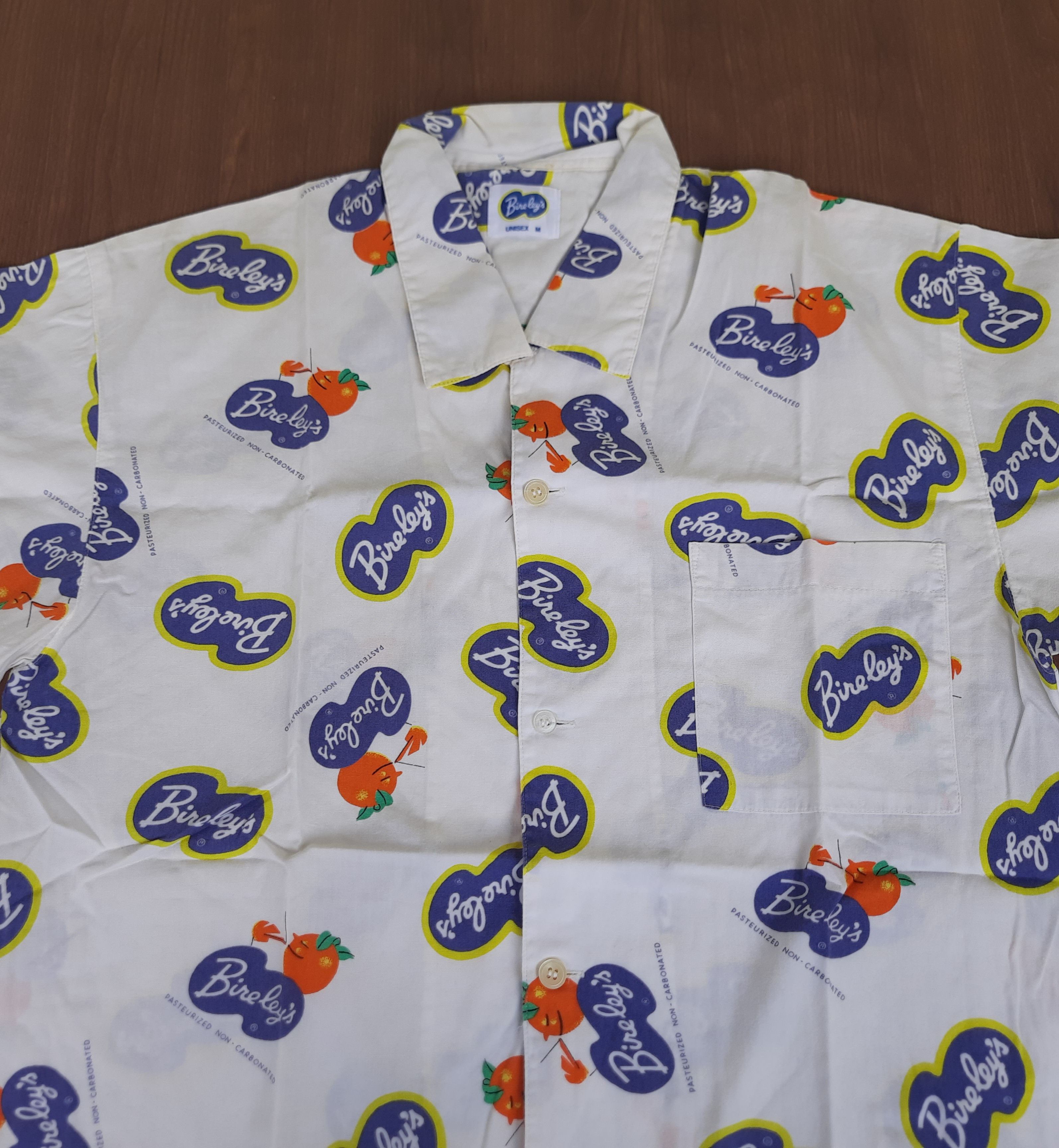 Japanese Brand Vintage 90s BIRELEY'S All Over Print Shirts Size US M / EU 48-50 / 2 - 3 Thumbnail