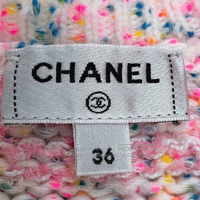 Chanel Chanel 24C colourful knitted short sleeves Size XS / US 0-2 / IT 36-38 - 6 Thumbnail