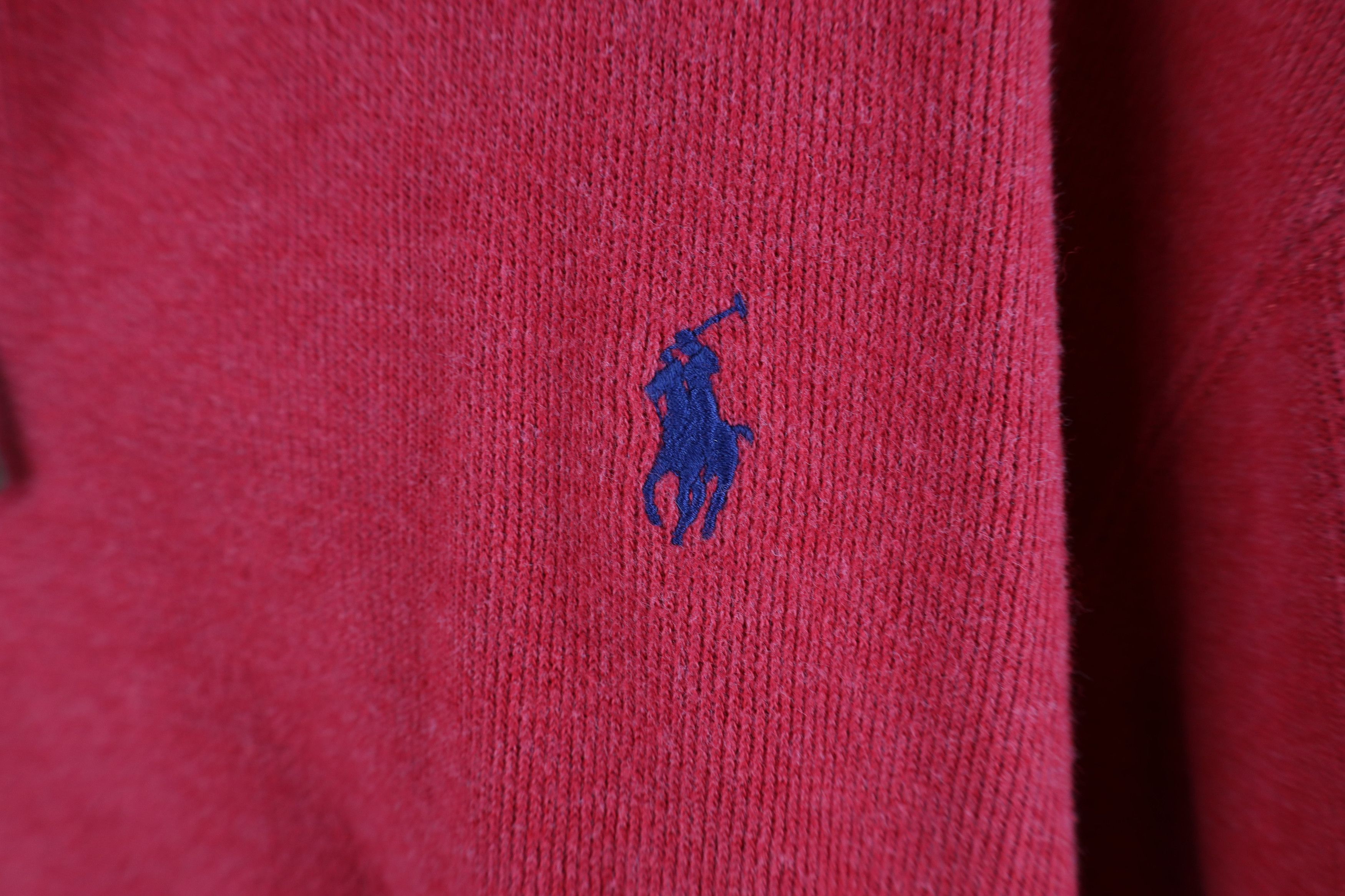 Ralph Lauren Vintage 90s Ralph Lauren Cotton Ribbed Knit Half Zip Sweater Size US XXL / EU 58 / 5 - 4 Thumbnail
