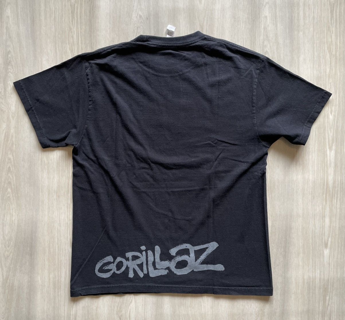 Vintage Vintage Y2K Gorillaz Demon Days Bandtee Mexico Sz Medium Size US S / EU 44-46 / 1 - 4 Thumbnail
