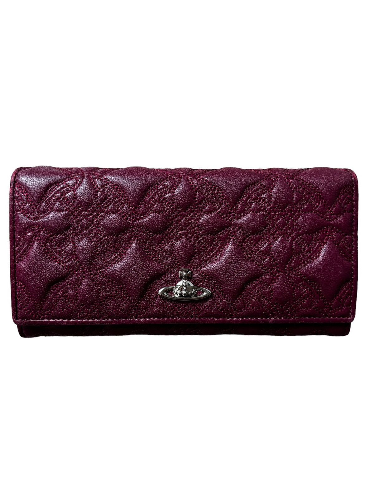VIVIENNE WESTWOOD patent orb wallet main image 0