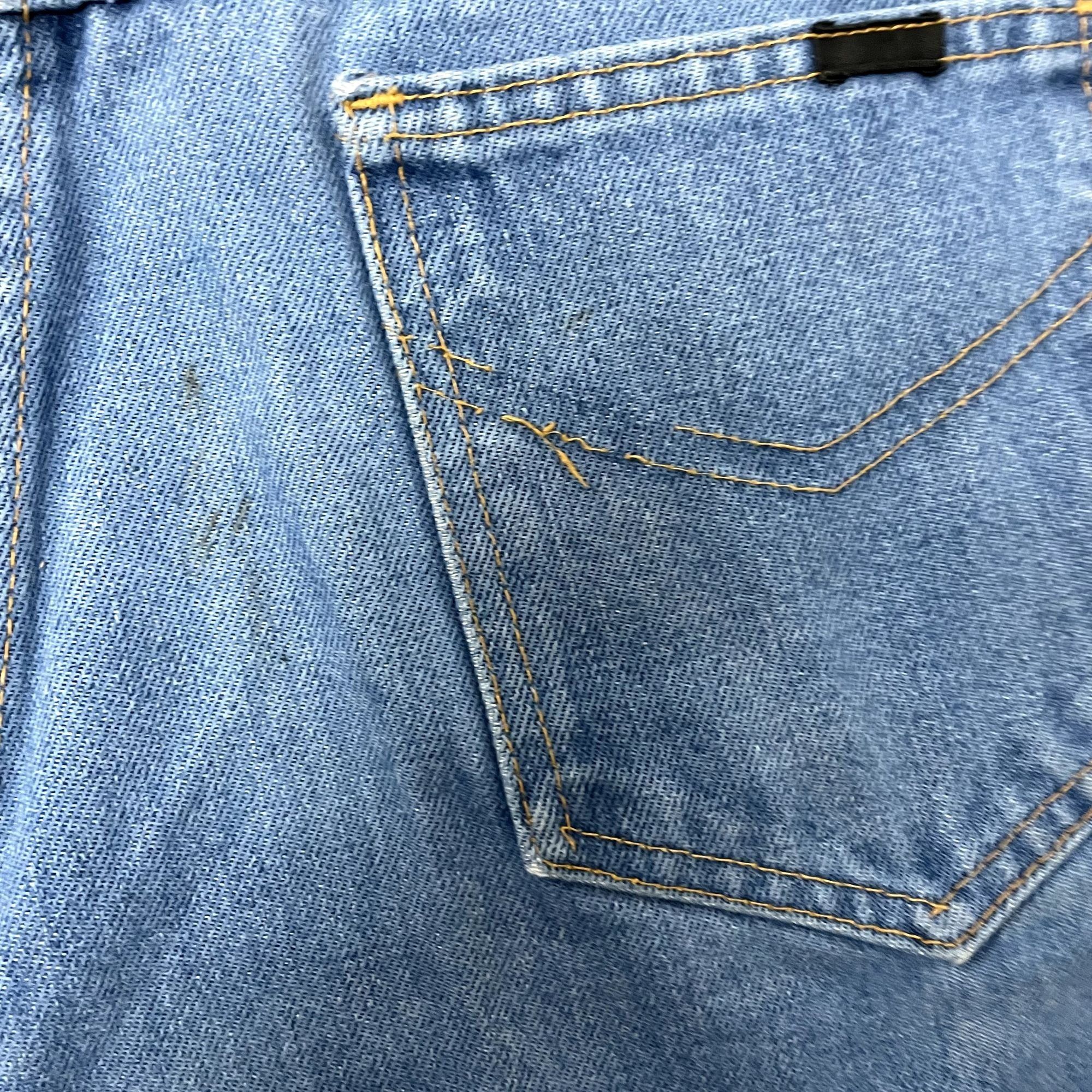 Sears Vtg Sears Roebucks DISTRESSED Blue Jeans Work Pants Size US 34 / EU 50 - 11 Thumbnail