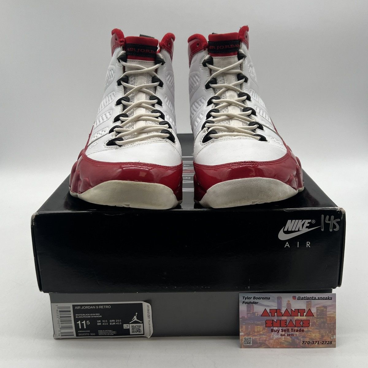 Jordan Brand Air Jordan 9 gym red Size US 11.5 / EU 44-45 - 2 Thumbnail