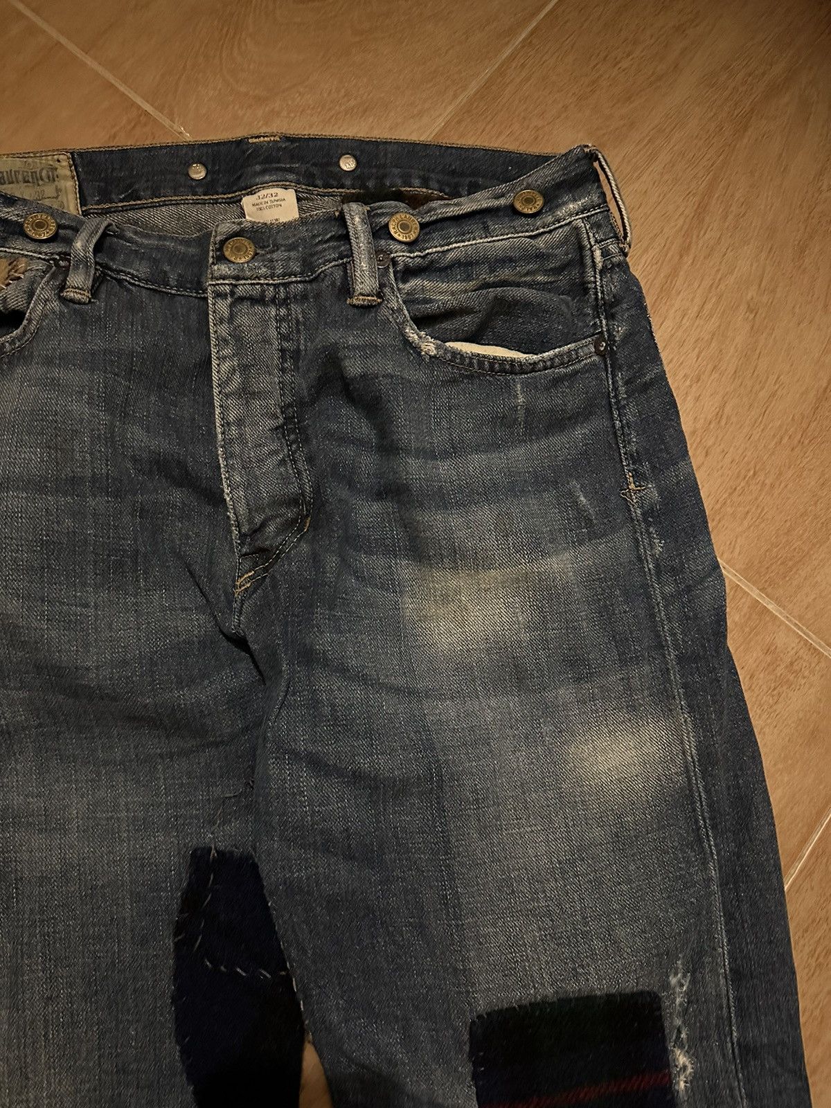 CLOT × Polo Ralph Lauren Polo Ralph Lauren Patchwork Distressed Jeans Size US 32 / EU 48 - 4 Thumbnail