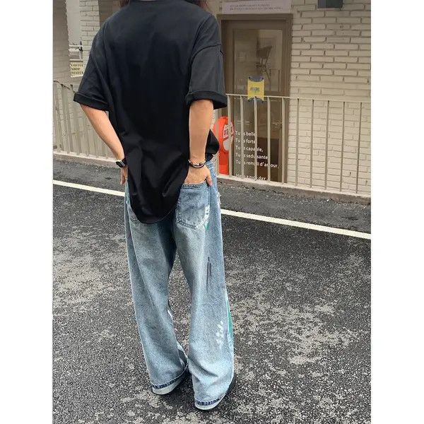 Japanese Brand Retro punk denim pants Size US 31 - 6 Thumbnail