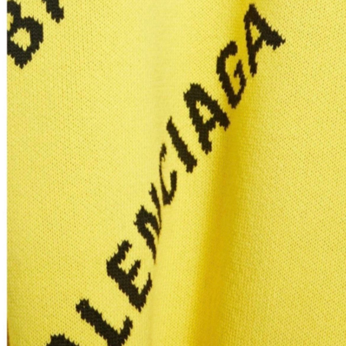 Balenciaga logo intarsia oversized sweater Size XS / US 0-2 / IT 36-38 - 12 Thumbnail