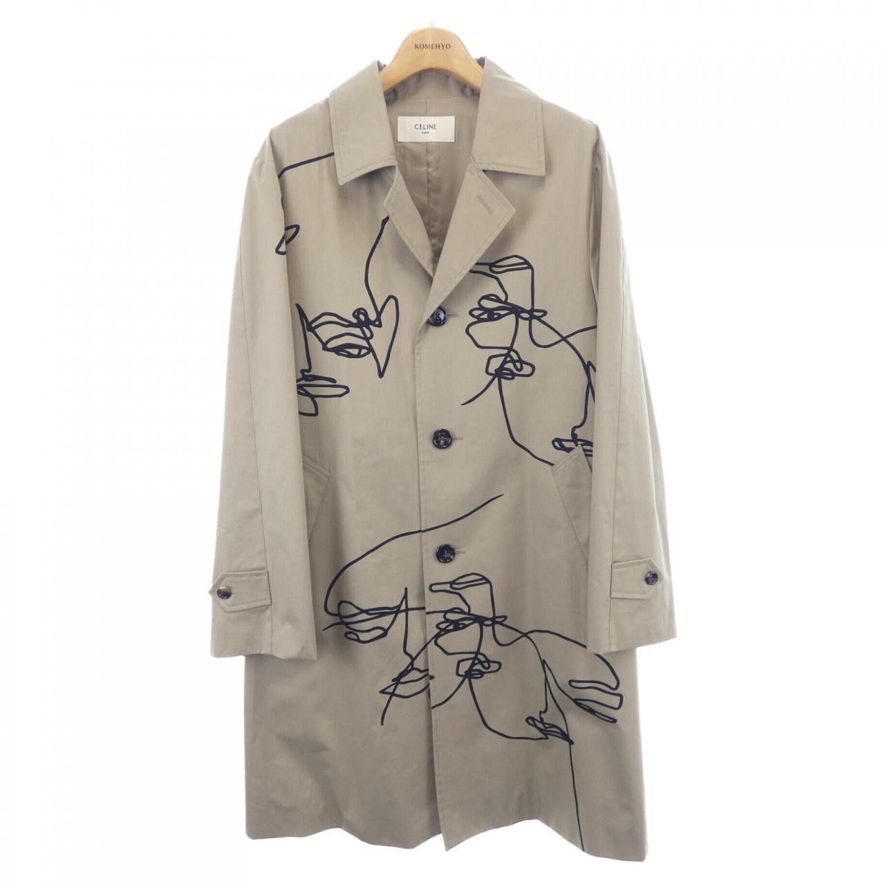 Celine Celine CELINE Wool Coat Others Outerwear 2M822460Q DUTY FREE for USA Size ONE SIZE - 1 Thumbnail