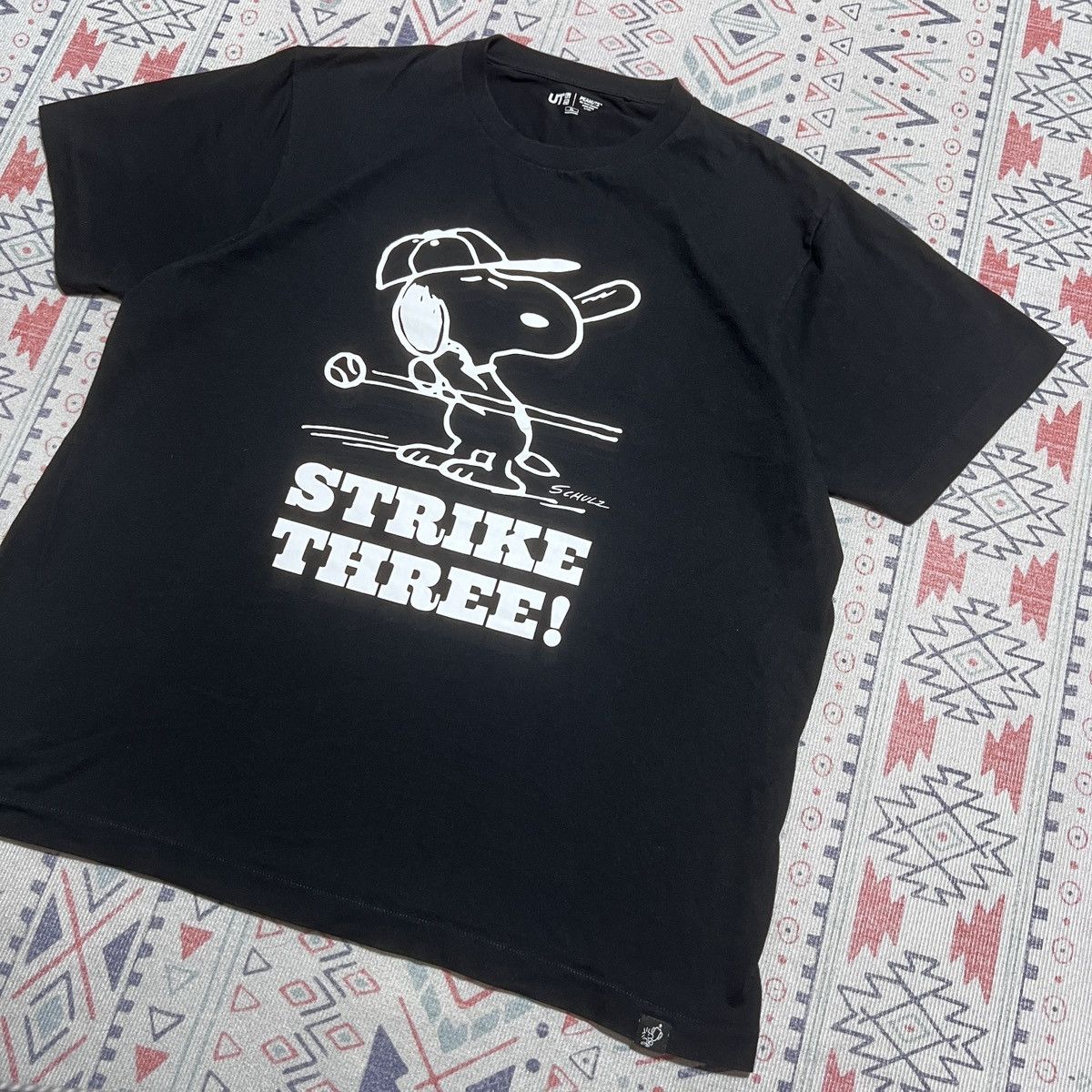 Peanuts × Uniqlo Uniqlo Peanuts Snoopy Rare Design By Schulz cartoon tshirt Size US XL / EU 56 / 4 - 5 Thumbnail