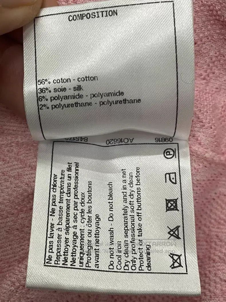 Chanel Chanel Pink embossed camellia dress Size S / US 4 / IT 40 - 6 Thumbnail