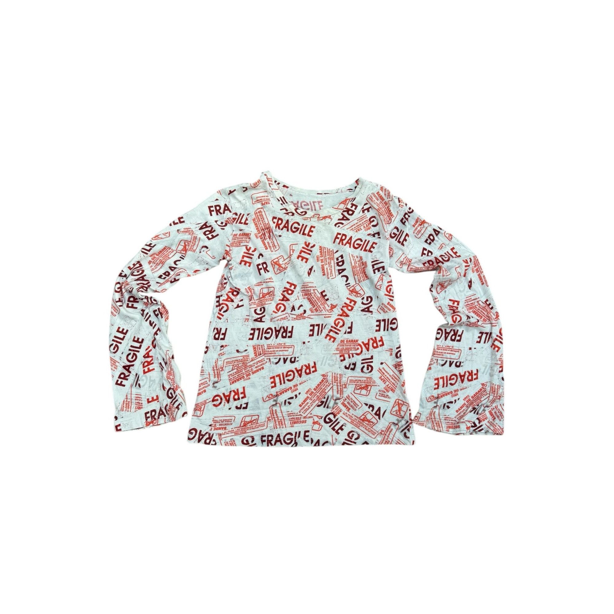 Maison Margiela White Red Fragile Long sleeves Size XS / US 0-2 / IT 36-38 - 1 Thumbnail