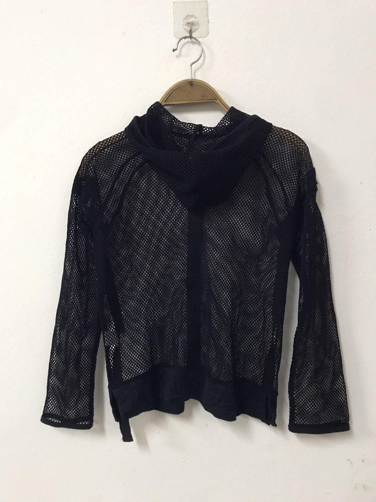 Japanese Brand Supercrazy hiromichi nakano mesh hoodie punk style Size XS / US 0-2 / IT 36-38 - 2 Thumbnail