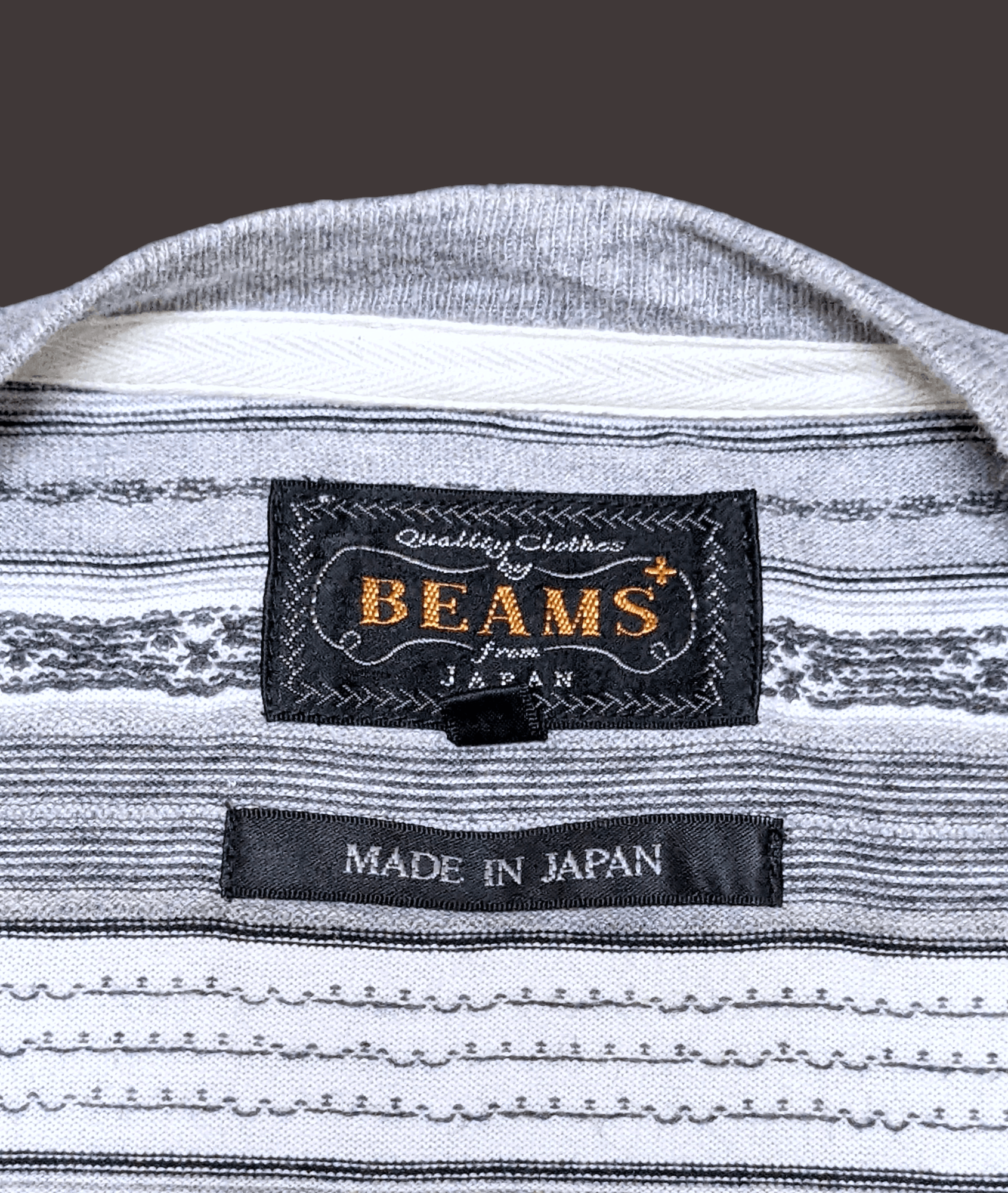Beams Plus × Japanese Brand Japan Beam Plus Striped Beach T shirt Size US L / EU 52-54 / 3 - 5 Thumbnail