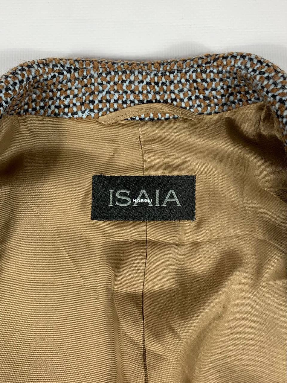 Isaia Isaia Napoli Men’s Coat Blazer Lana Cotton Luxury Jacket 44R Size 44R - 10 Thumbnail