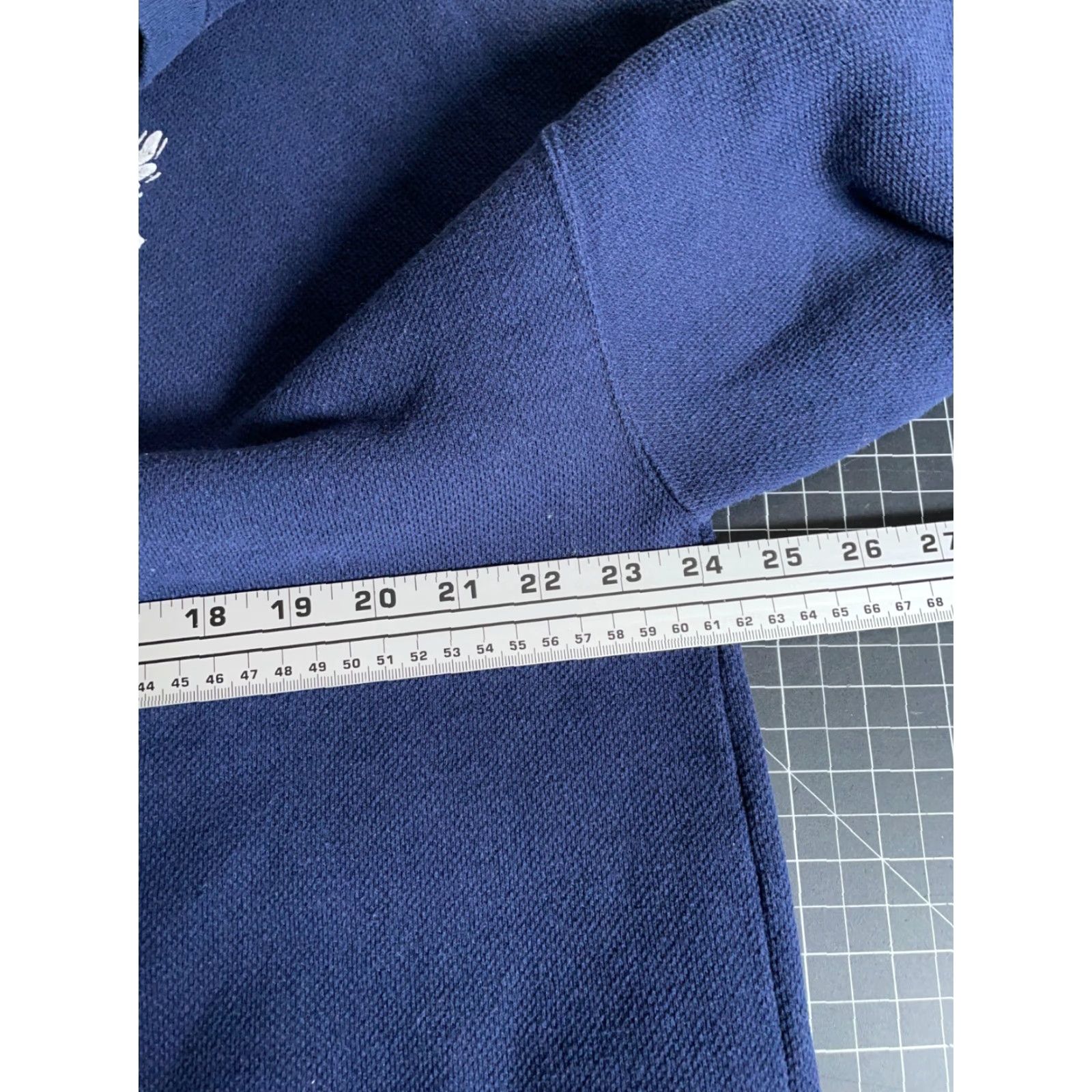 Vintage VINTAGE Morning Sun Sweatshirt Women's XL Blue V-Neck Pique Cotton Bird Graphic 90s Size XL / US 12-14 / IT 48-50 - 5 Thumbnail