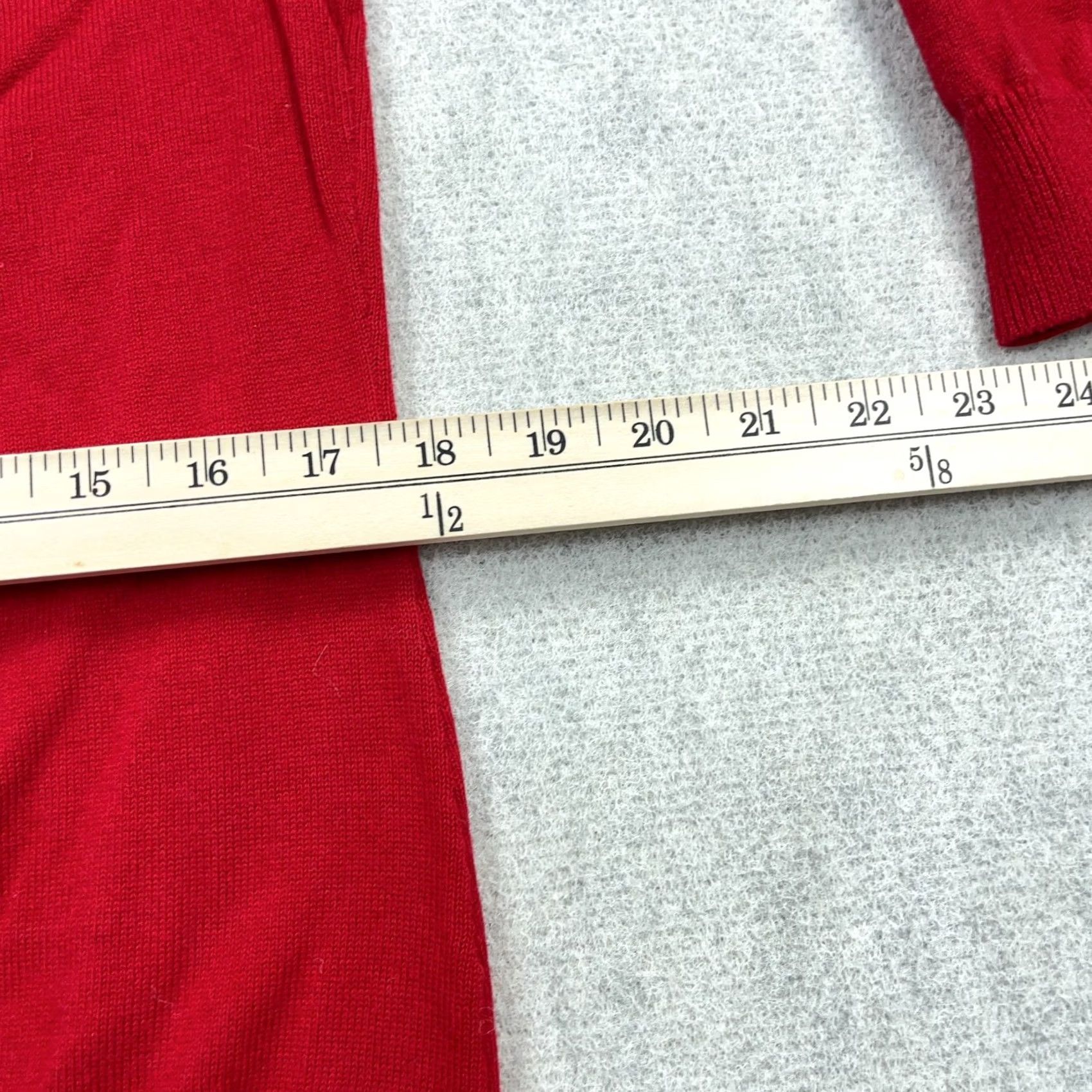 Ralph Lauren Lauren Ralph Lauren Sweater Women Medium Red Buckle 100% Cotton LRL Ladies Size M / US 6-8 / IT 42-44 - 7 Thumbnail