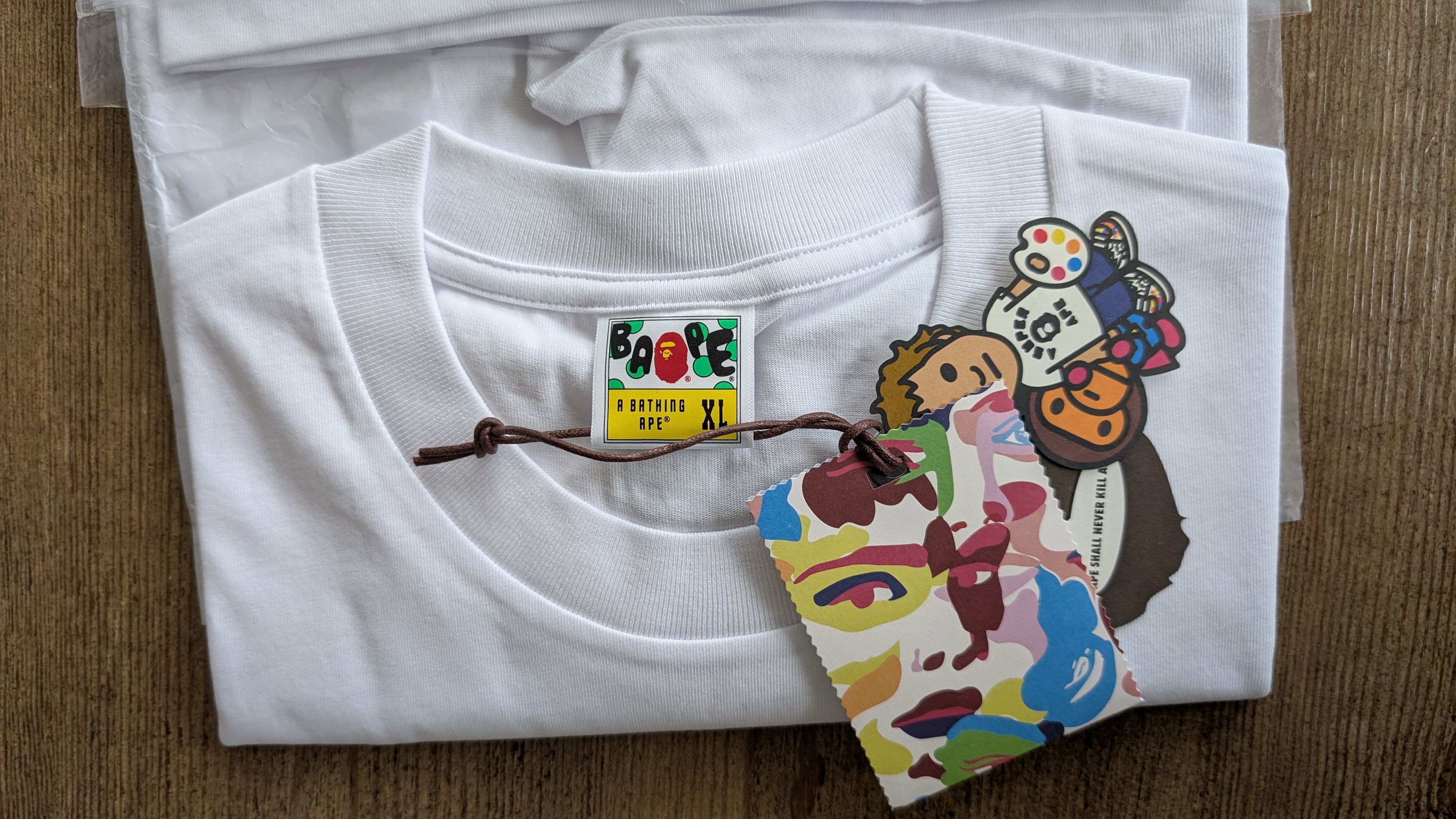 Bape Bape x KidSuper - Painting Ape Head Tee Size US XL / EU 56 / 4 - 4 Thumbnail