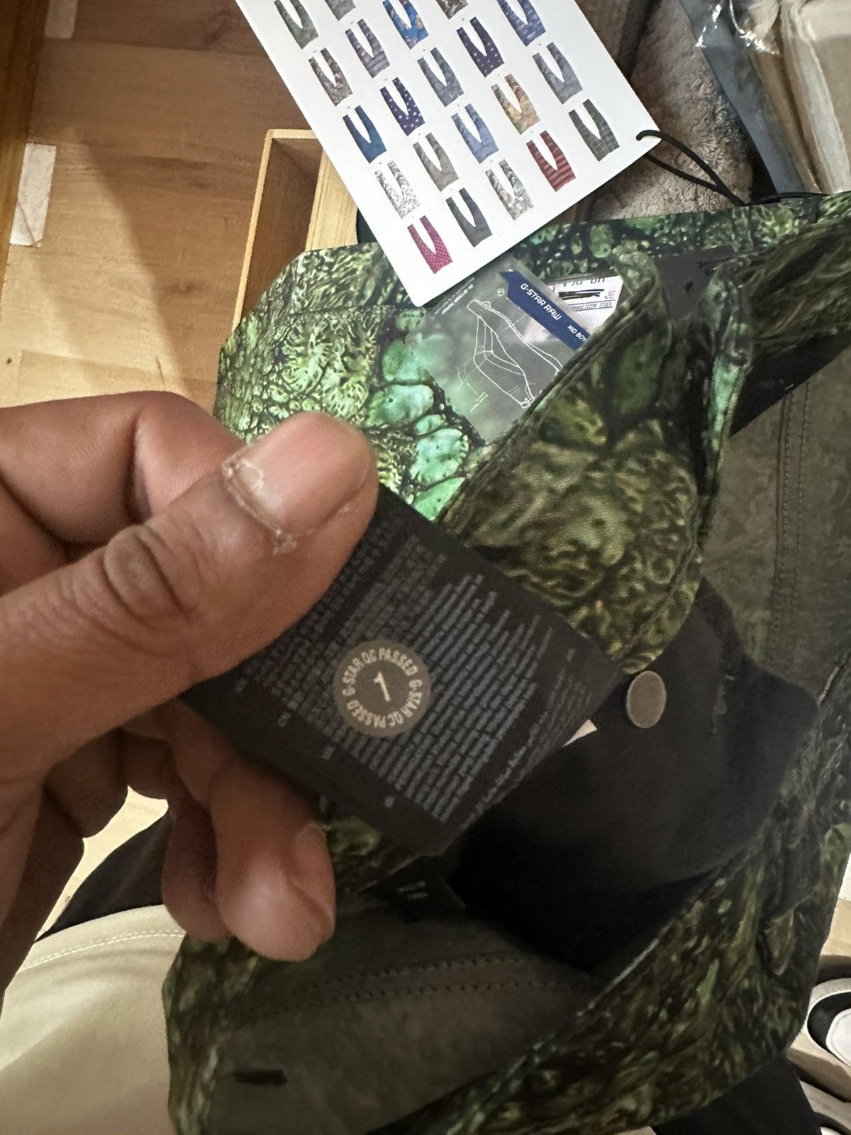 G-Star × Pharrell G-Star X Pharrell Williams Chinese Aligator Print Size 27" / US 4 / IT 40 - 6 Thumbnail