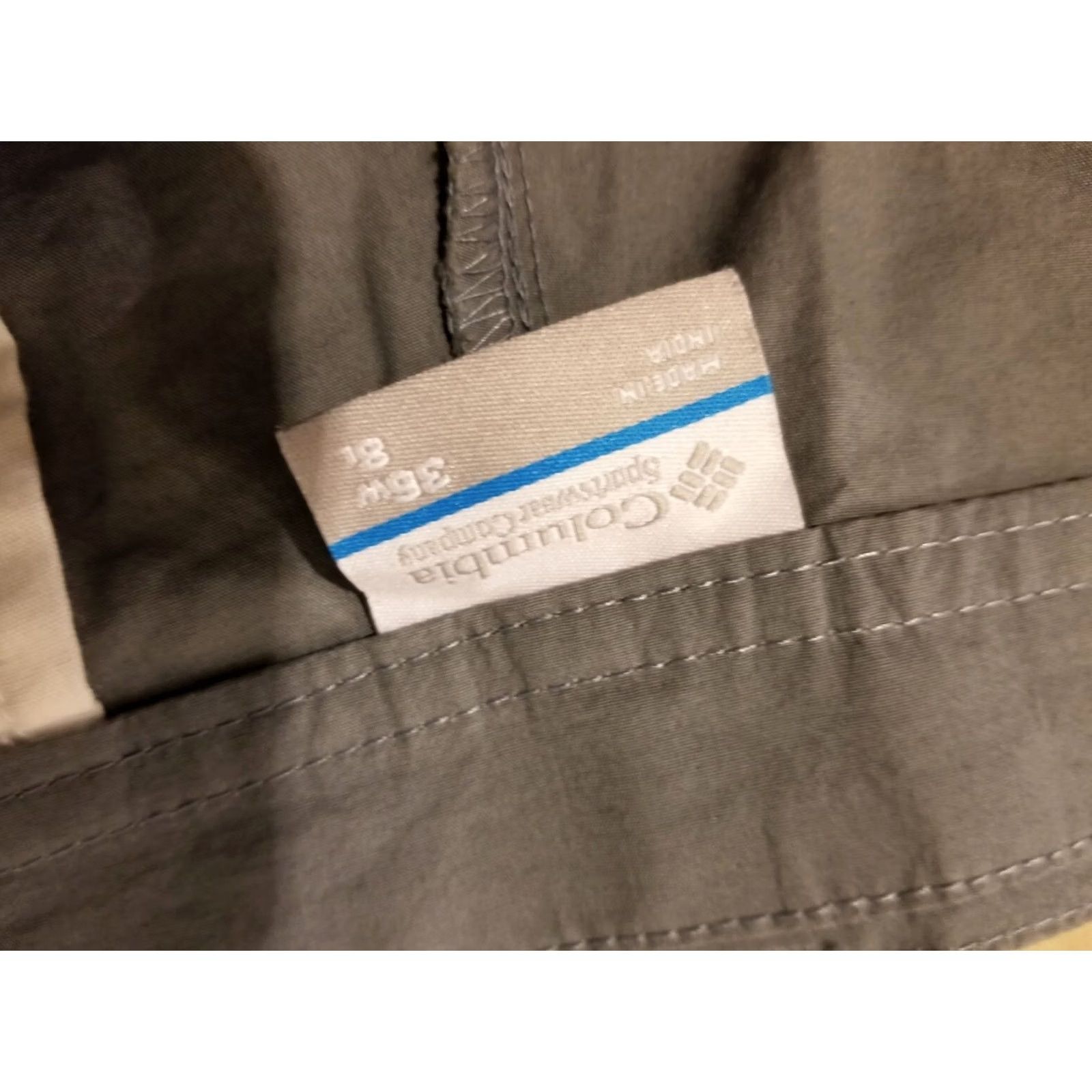 Vintage Columbia Sportswear Shorts Mens 36 38 Grey Gray Athletic Outdoor Hiking Size US 36 / EU 52 - 4 Thumbnail
