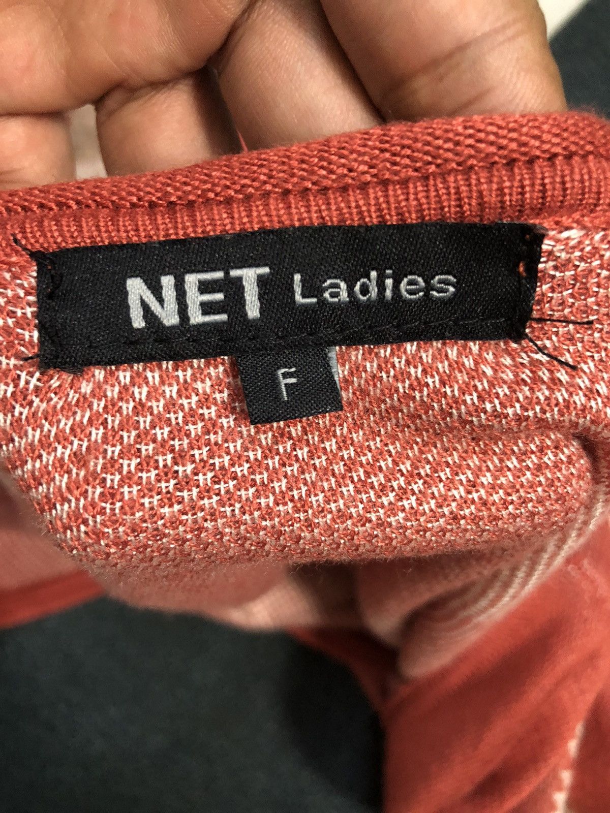 Homespun Knitwear Vintage Net Ladies Britain Flag Knitwear Cardigan Size ONE SIZE - 10 Thumbnail