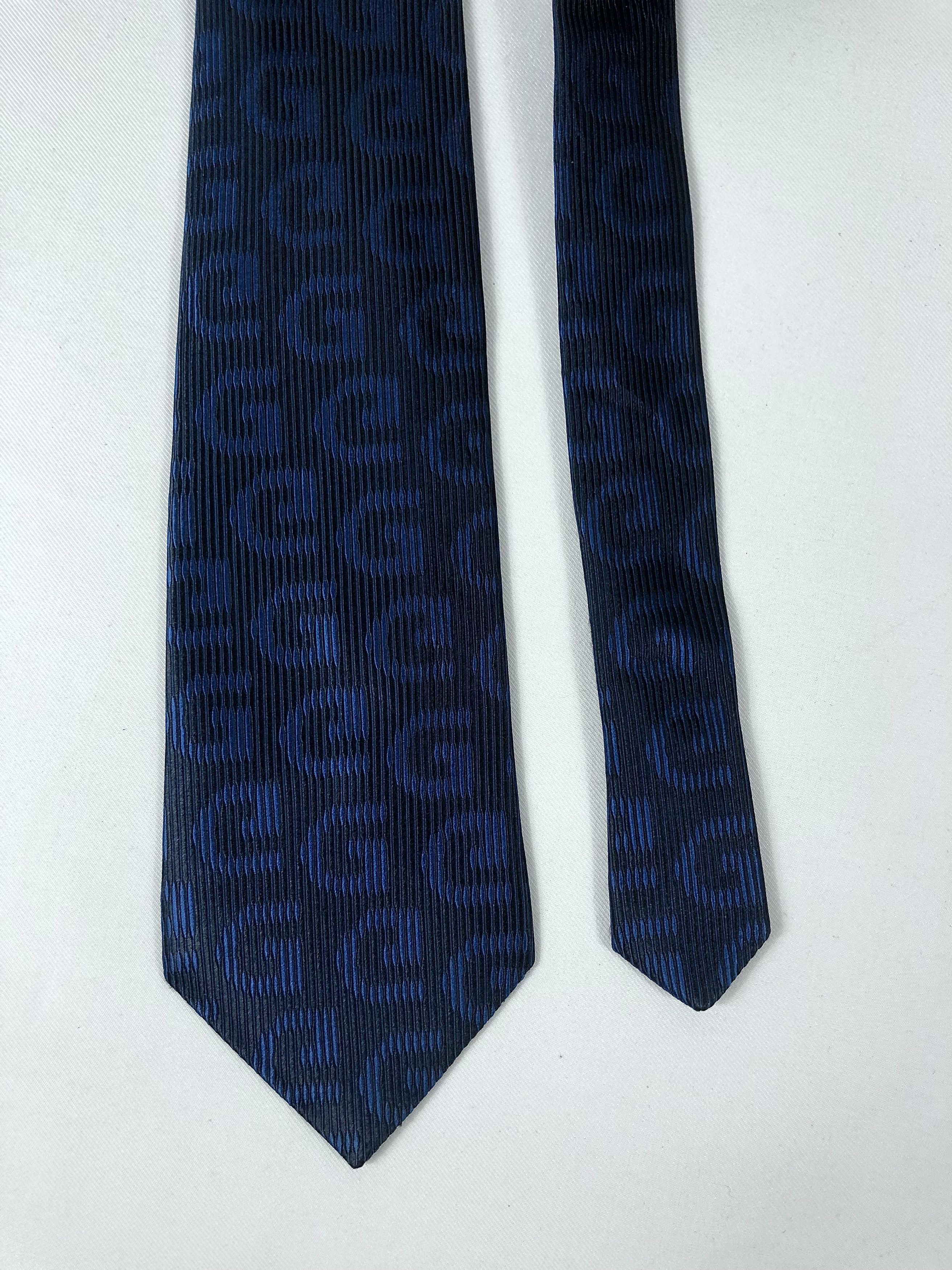 Gucci Rare Gucci GG Monogram Silk Tie Made in Italy Size ONE SIZE - 3 Thumbnail