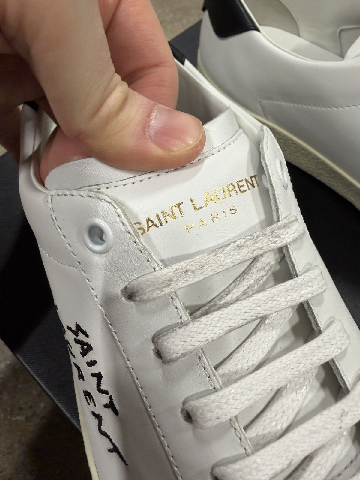 Saint Laurent Paris Saint Laurent Signature Court SL/06 Sneaker NEW 900$ Size US 8 / EU 41 - 6 Thumbnail