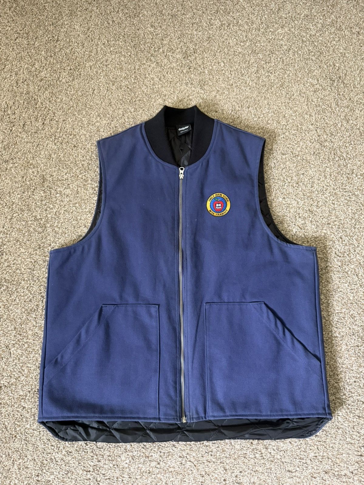 Only NY MTA Transit “We move New York” vest Size US L / EU 52-54 / 3 - 3 Thumbnail
