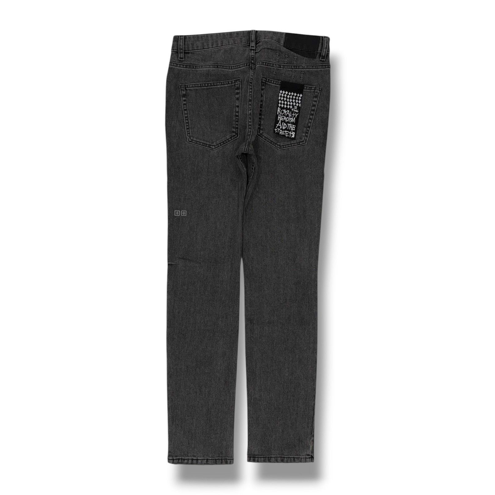 Ksubi KSUBI - Chitch Shatter Slash Black Size US 32 / EU 48 - 2 Thumbnail