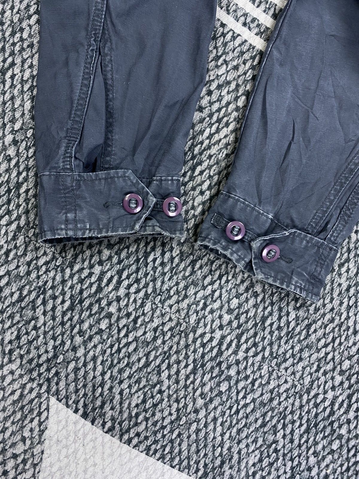 Hysteric Glamour Vintage Back Number Casual Button Zip-Up Jacket Size US M / EU 48-50 / 2 - 9 Thumbnail